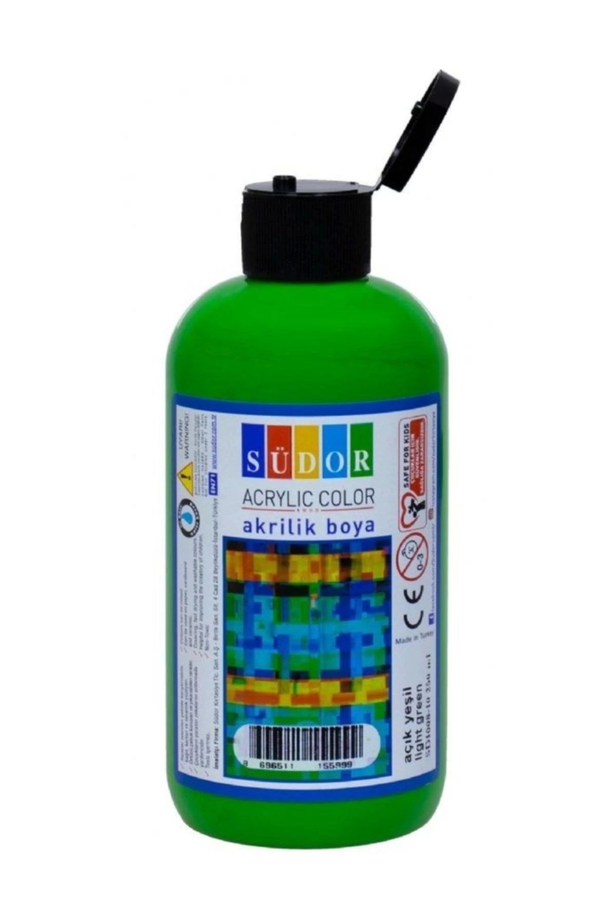 Akrilik Boya 250 Ml Açık Yeşil