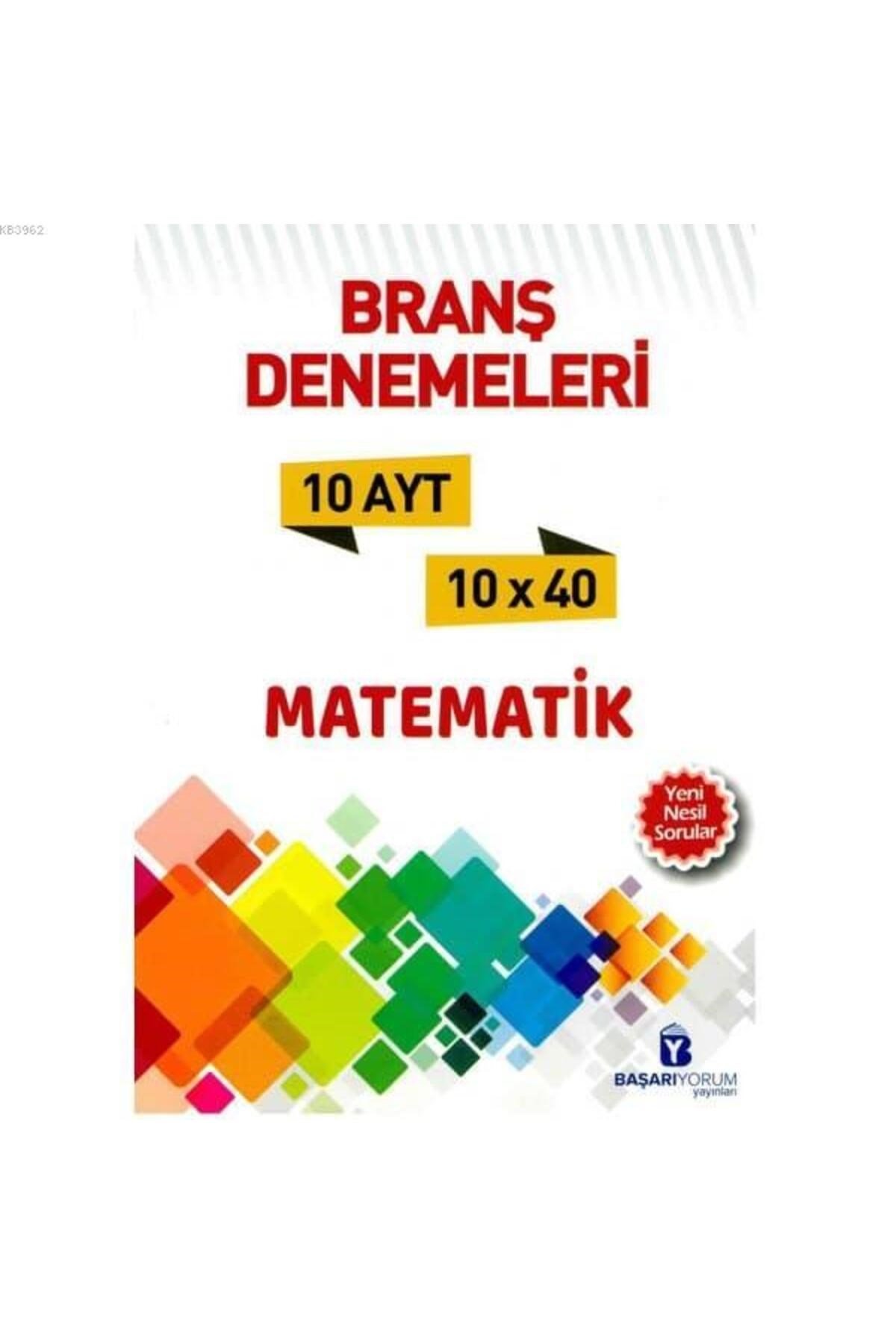 Başarıyorum Ayt Ayt Matematik Denemesi