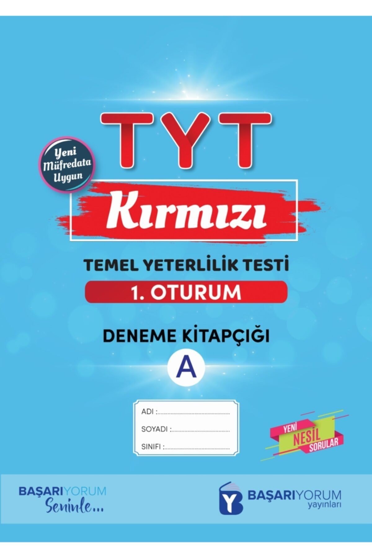 Başarıyorum Tyt Kırmızı Deneme