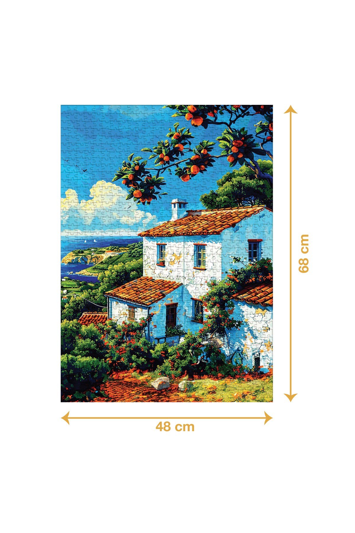 BEYAZ EV PUZZLE 1000 PARÇA