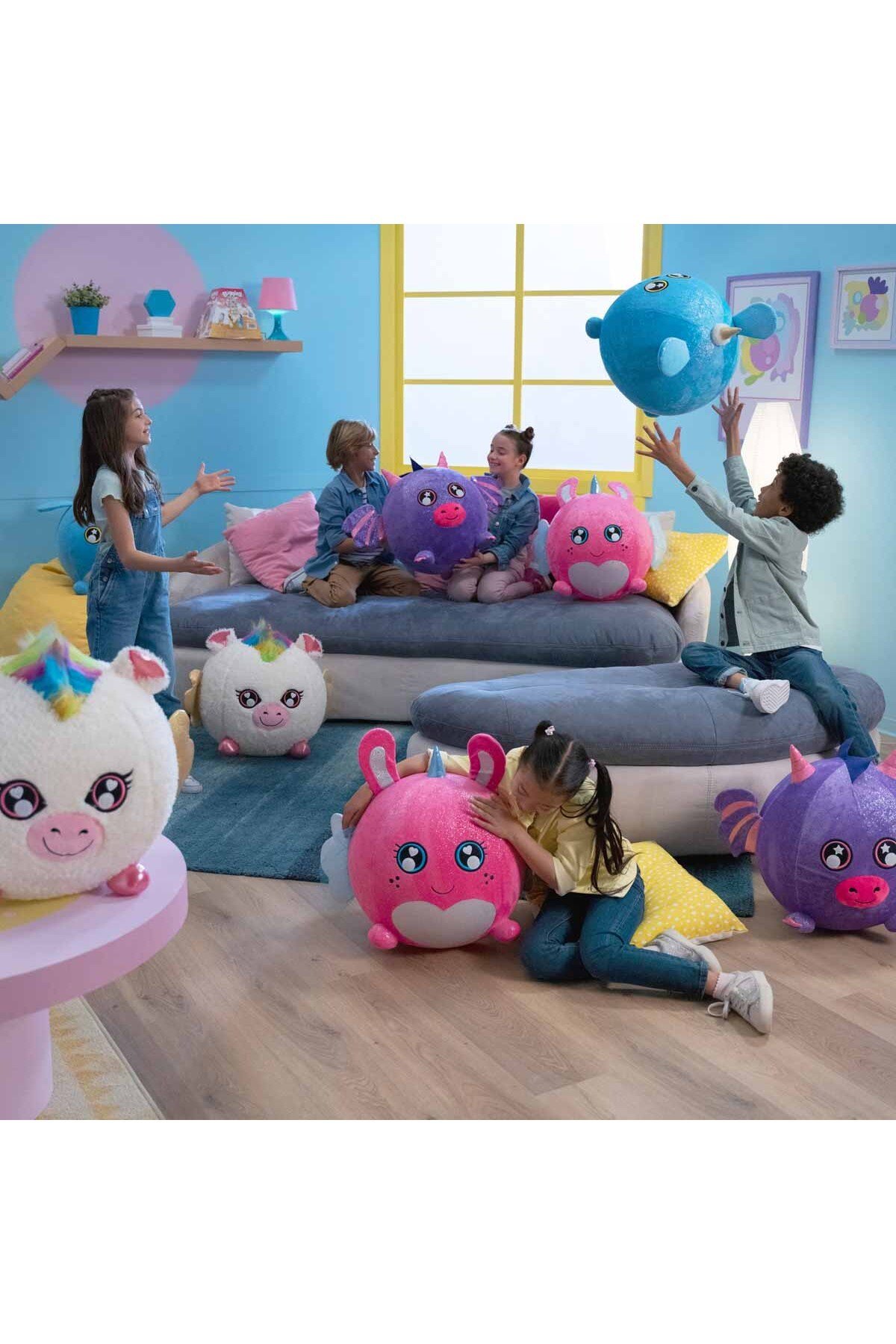 Biggies Şişme Peluş Unicorn XXL