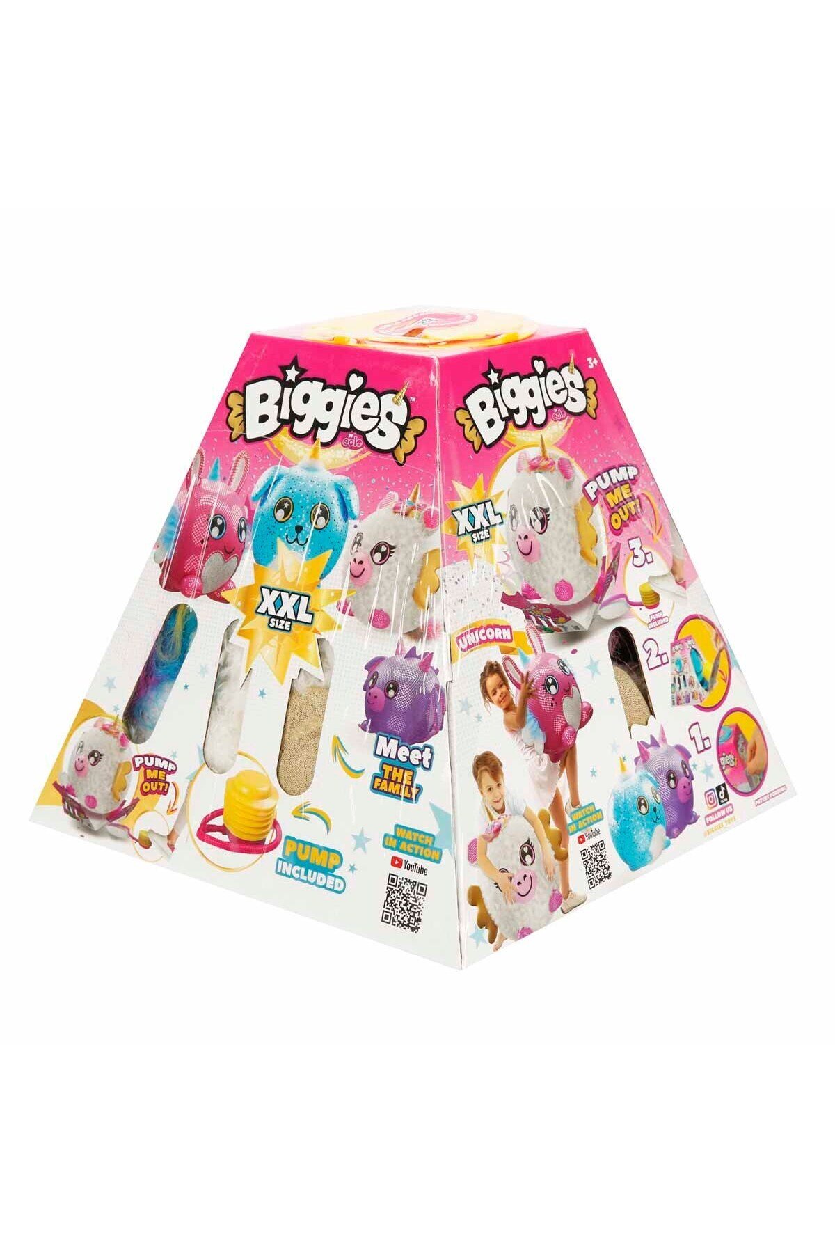 Biggies Şişme Peluş Unicorn XXL
