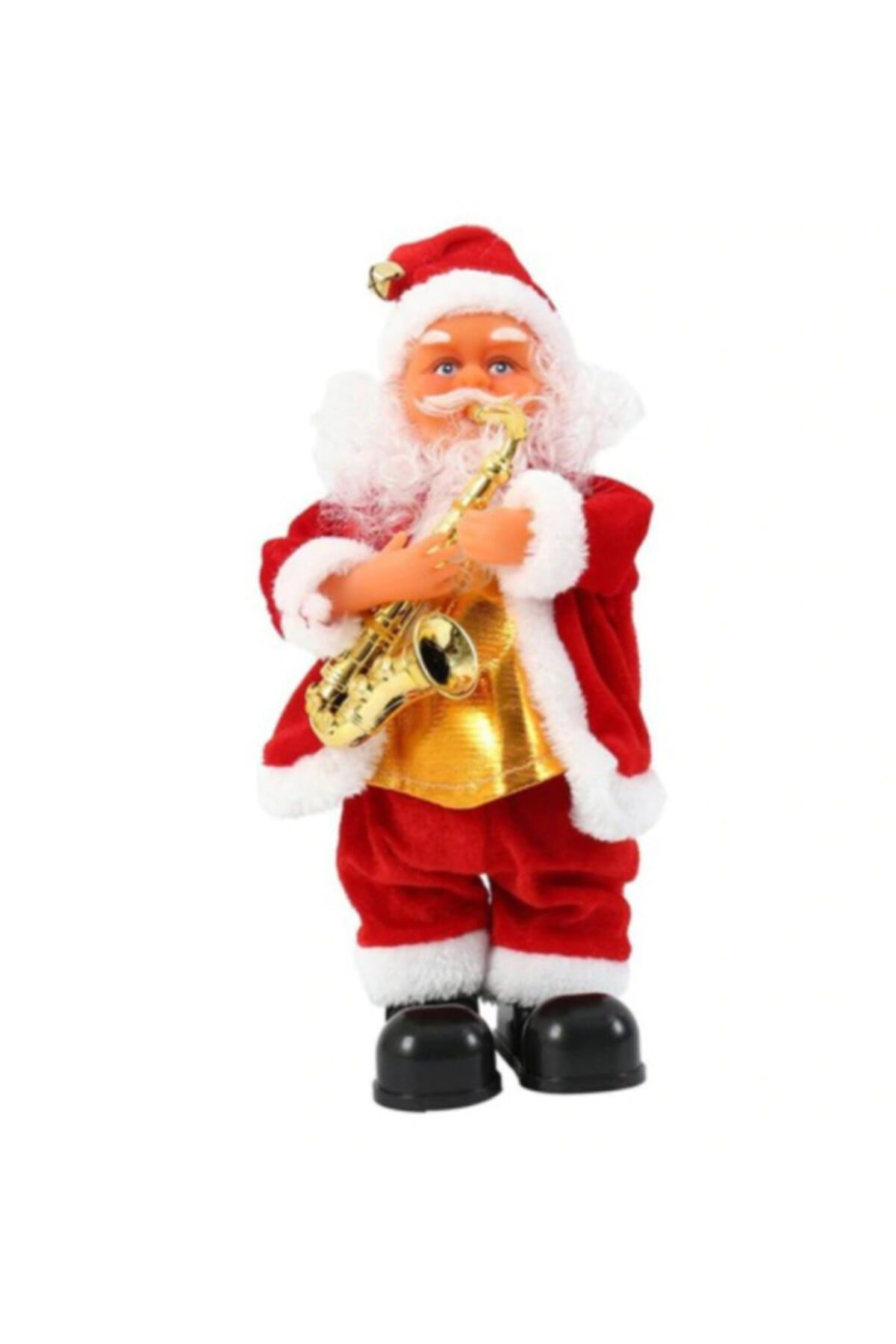 Borozan Çalan Noel Baba - Müzikli Noel Baba - Hareketli Noel Baba - Sesli Noel Baba - Noel Baba