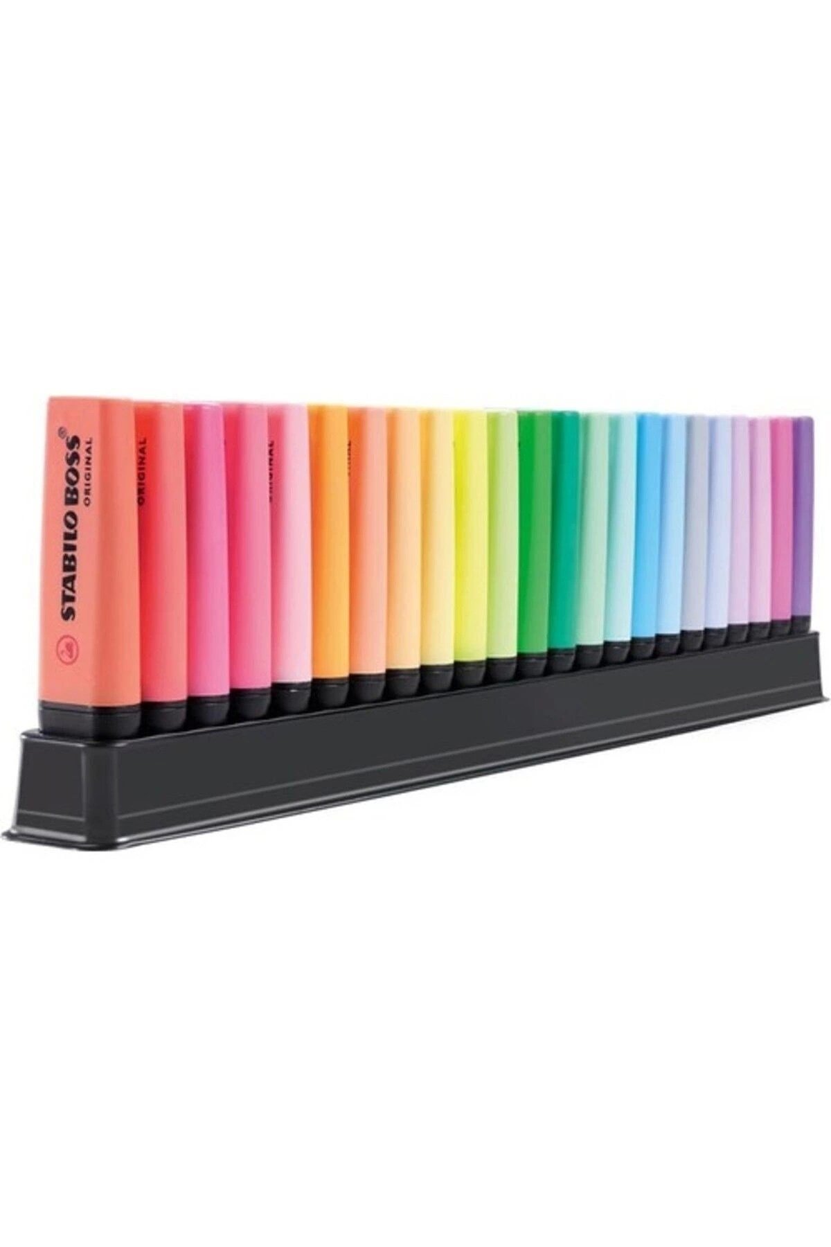 Boss Original Pastel Renk Fosforlu Kalem 23lü