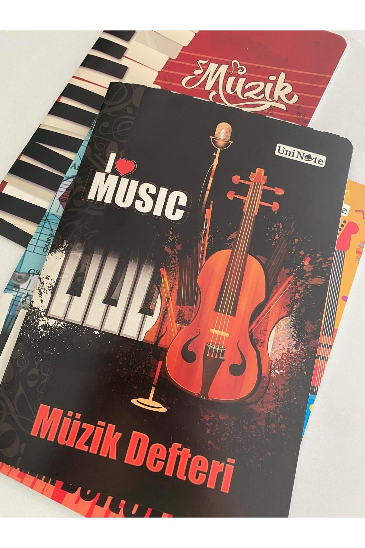 Büyük Boy 30 Yaprak 2 Adet Müzik Defteri