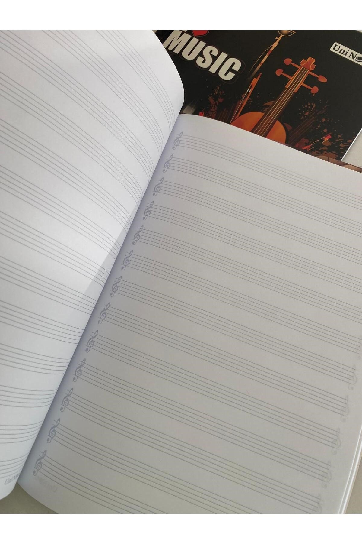 Büyük Boy 30 Yaprak 2 Adet Müzik Defteri