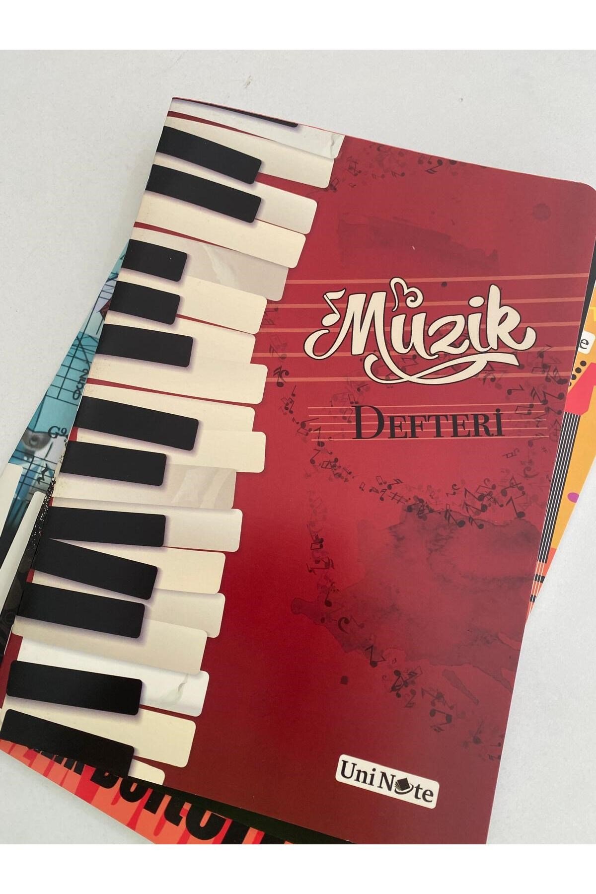Büyük Boy 30 Yaprak 2 Adet Müzik Defteri