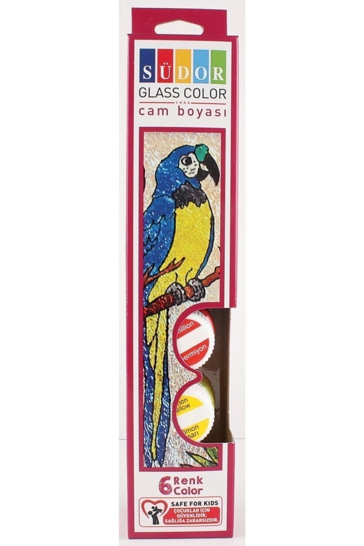 Cam Boya Su Bazlı Set 6x15 ml