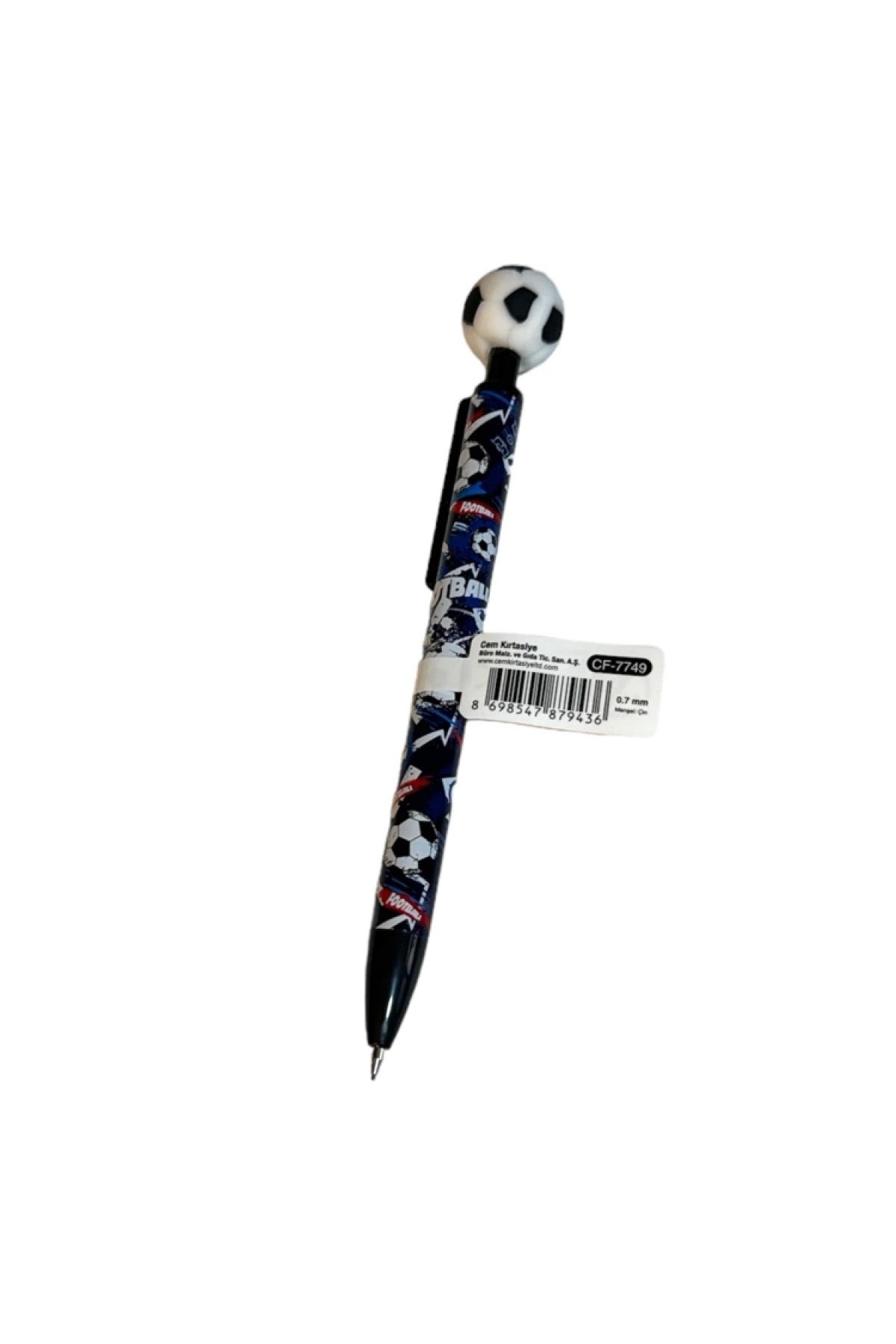 CEM DOLPHIN DLP-CF-7749 FUTBOL TOPU BAŞLIKLI VERSATİL KALEM 0.7mm.