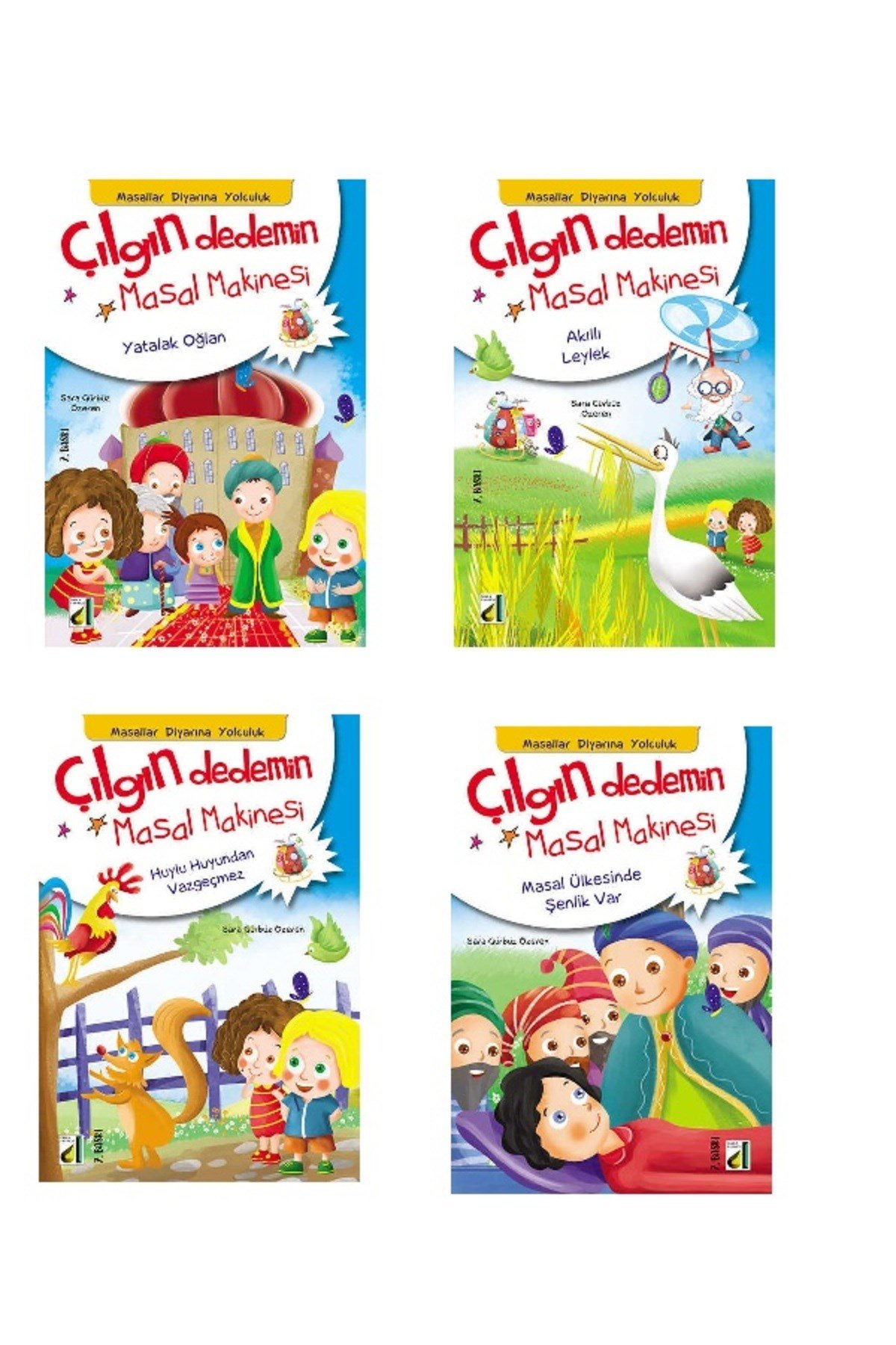 Çılgın Dedemin Masal Makinesi 2.ve 3.sınıf- 10 Kitap