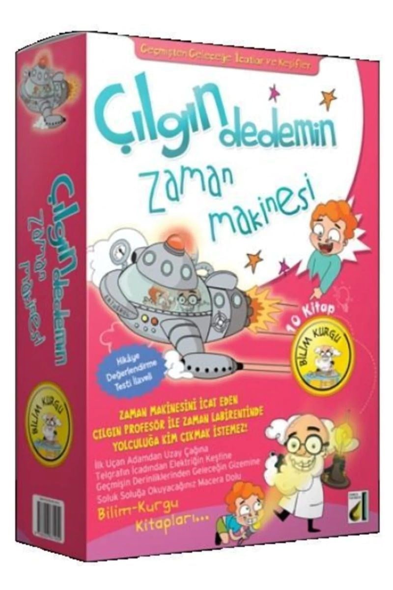 Çılgın Dedemin Zaman Makinesi 01 - Icatlar Ve Keşifler (10 Kitap