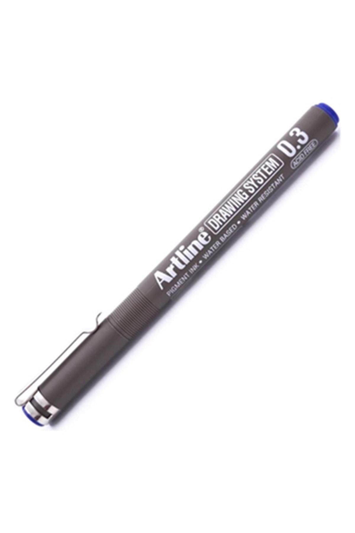 Çizim Kalemi 0,3 mm Mavi