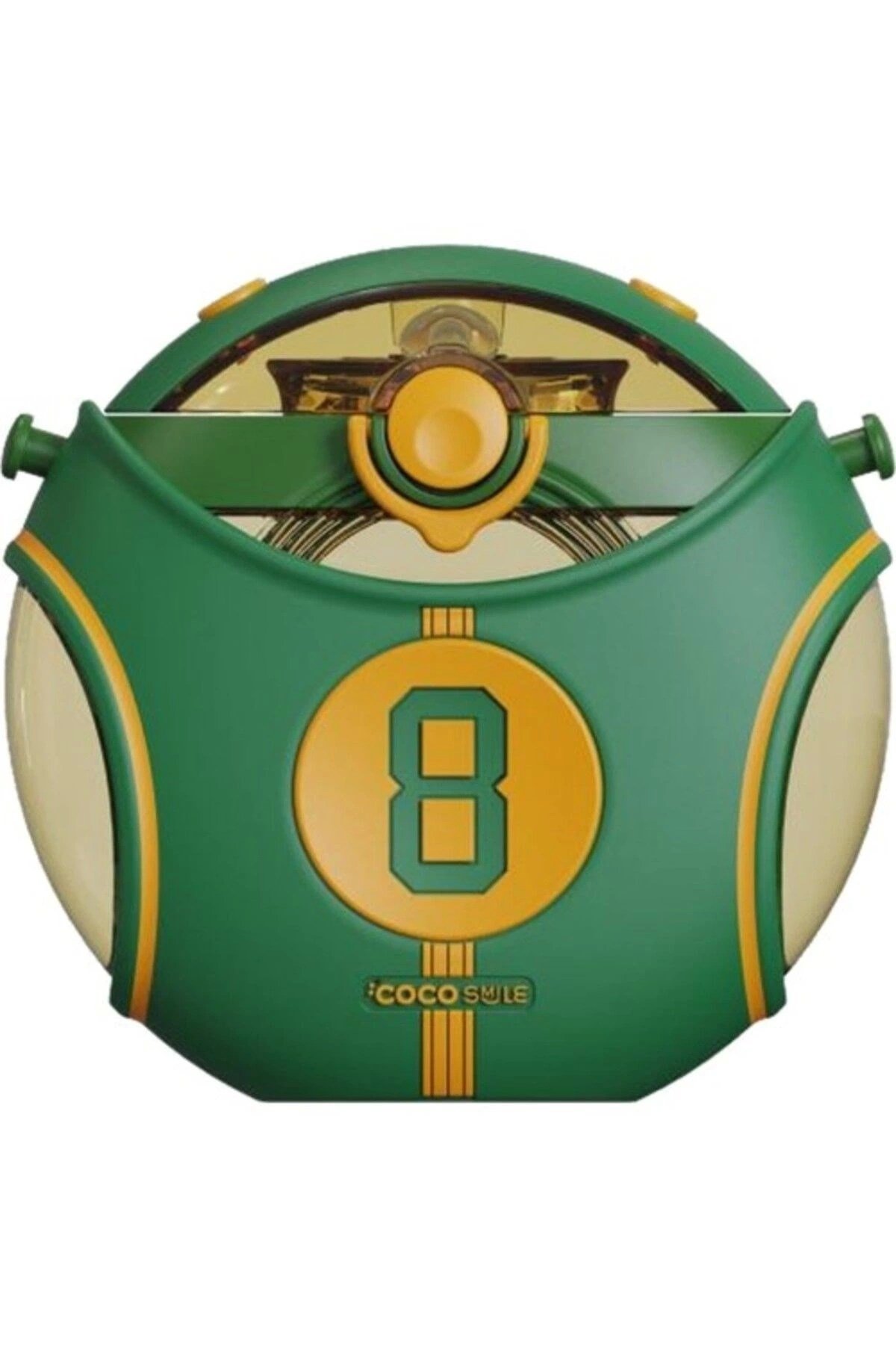 Coco Smile Vagonlife Cocosmile CS-00008 Yeşil 630ML Straw Basketball Tritan Matara