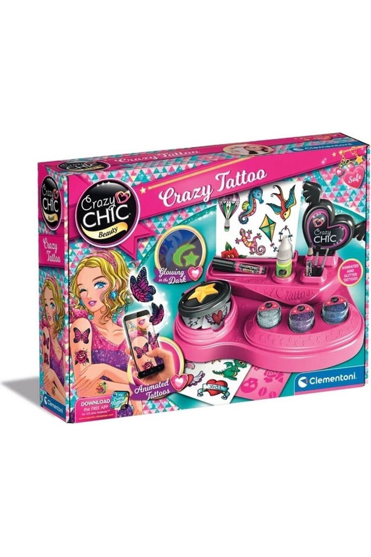 Crazy Chic Crazy Tattoo Dövme Yapım Seti