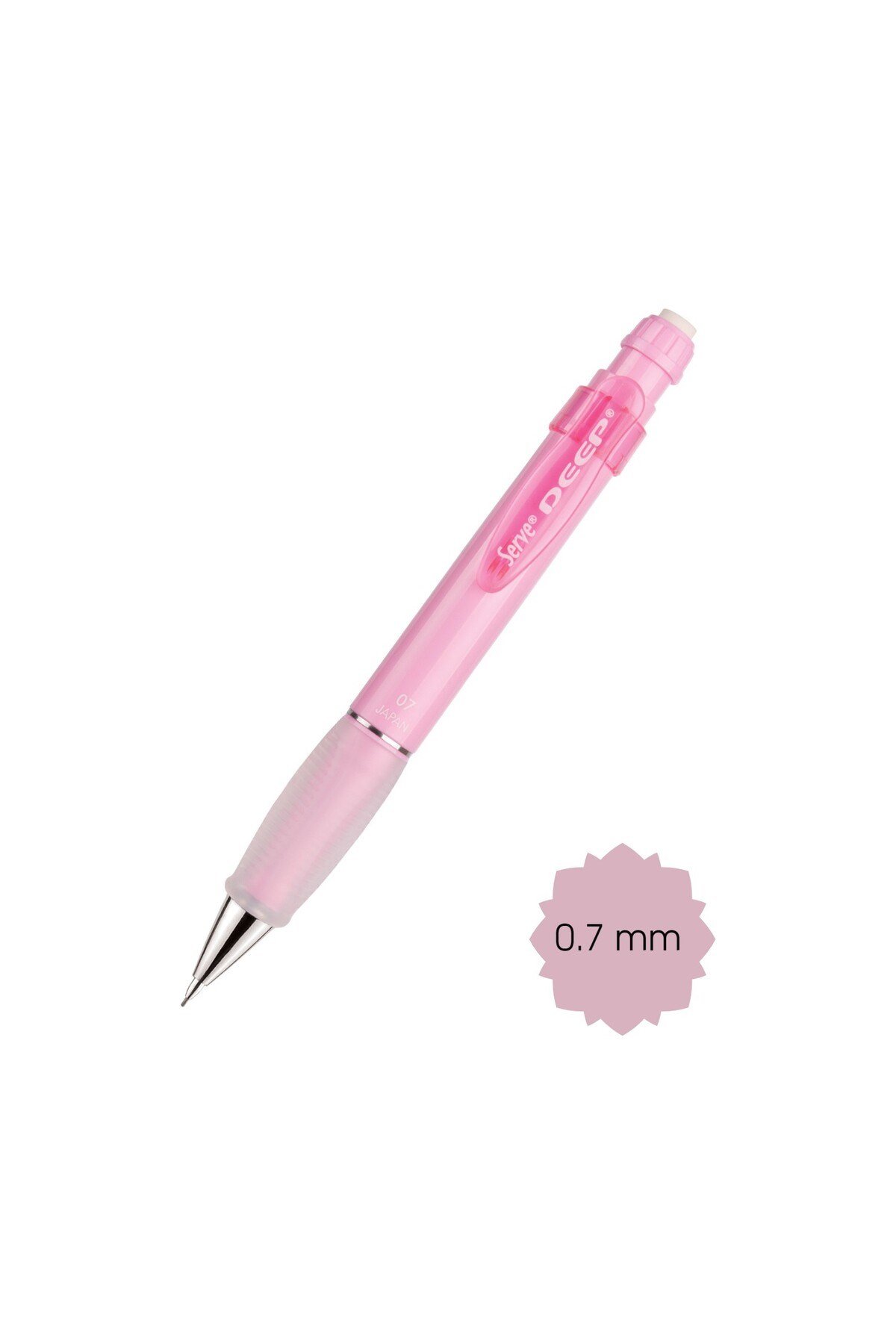 Deep Pastel 0.7mm Mekanik Kurşun Kalem - Candy Pink