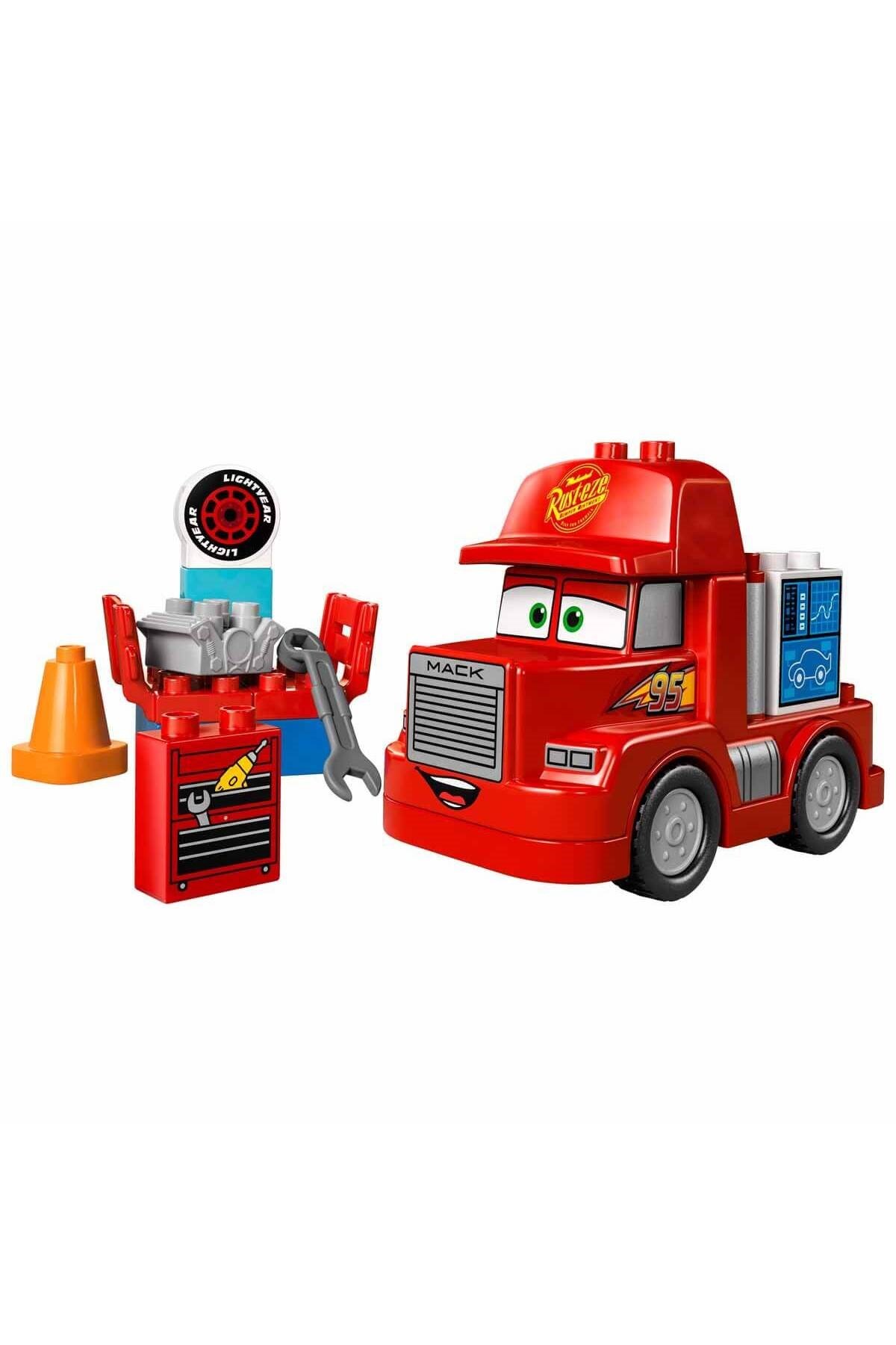 DUPLO Disney ve Pixar Arabalar Mack Yarışta 10417 - 2 Yaş ve Üzeri Çocuklar için Eğitici