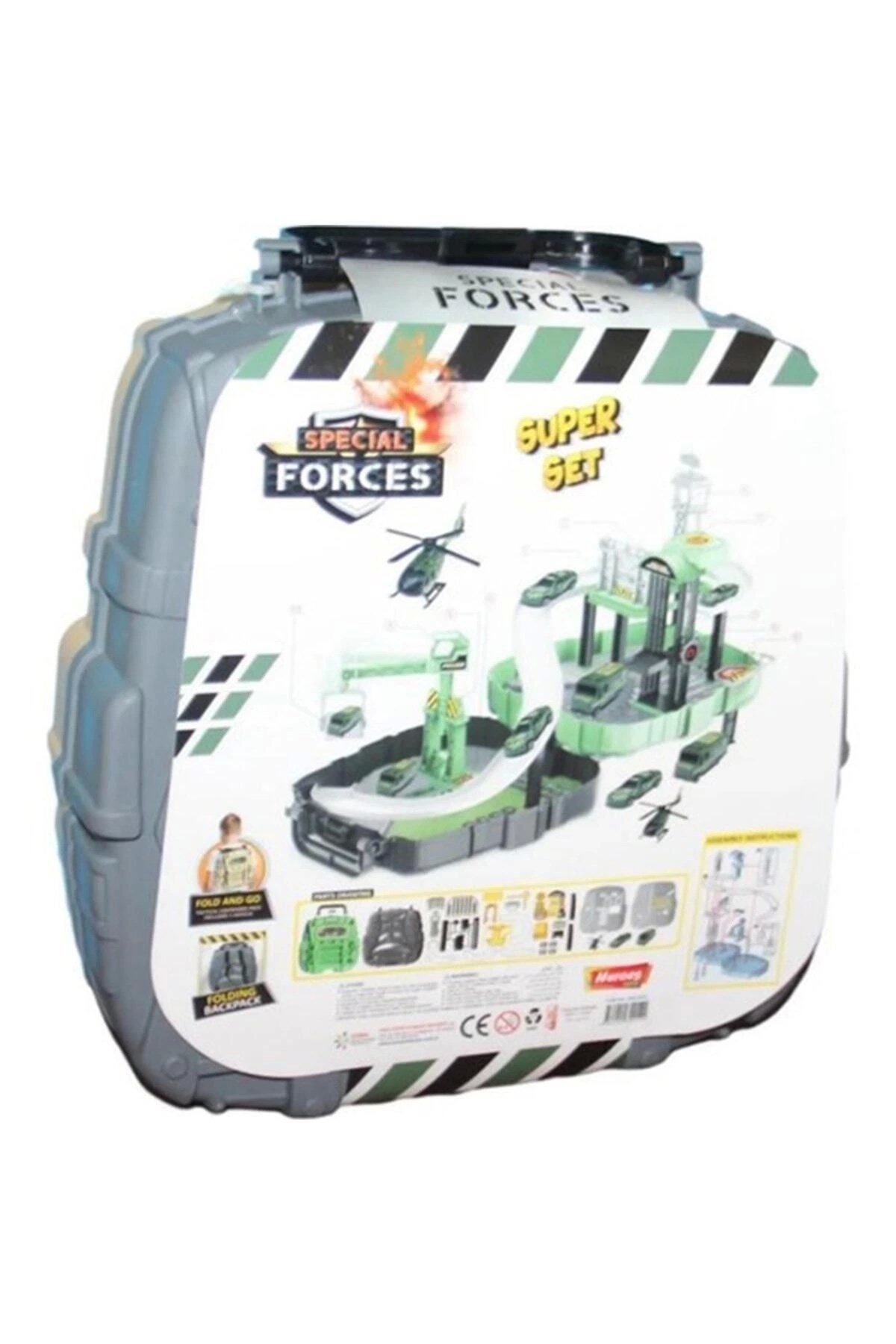 Ern Heroes Toys Çantalı Asker Seti Arabalı