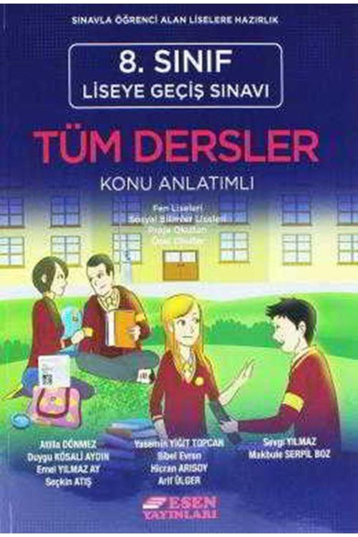 Esen 8.sınıf Tüm Dersler Konu Anlatımlı