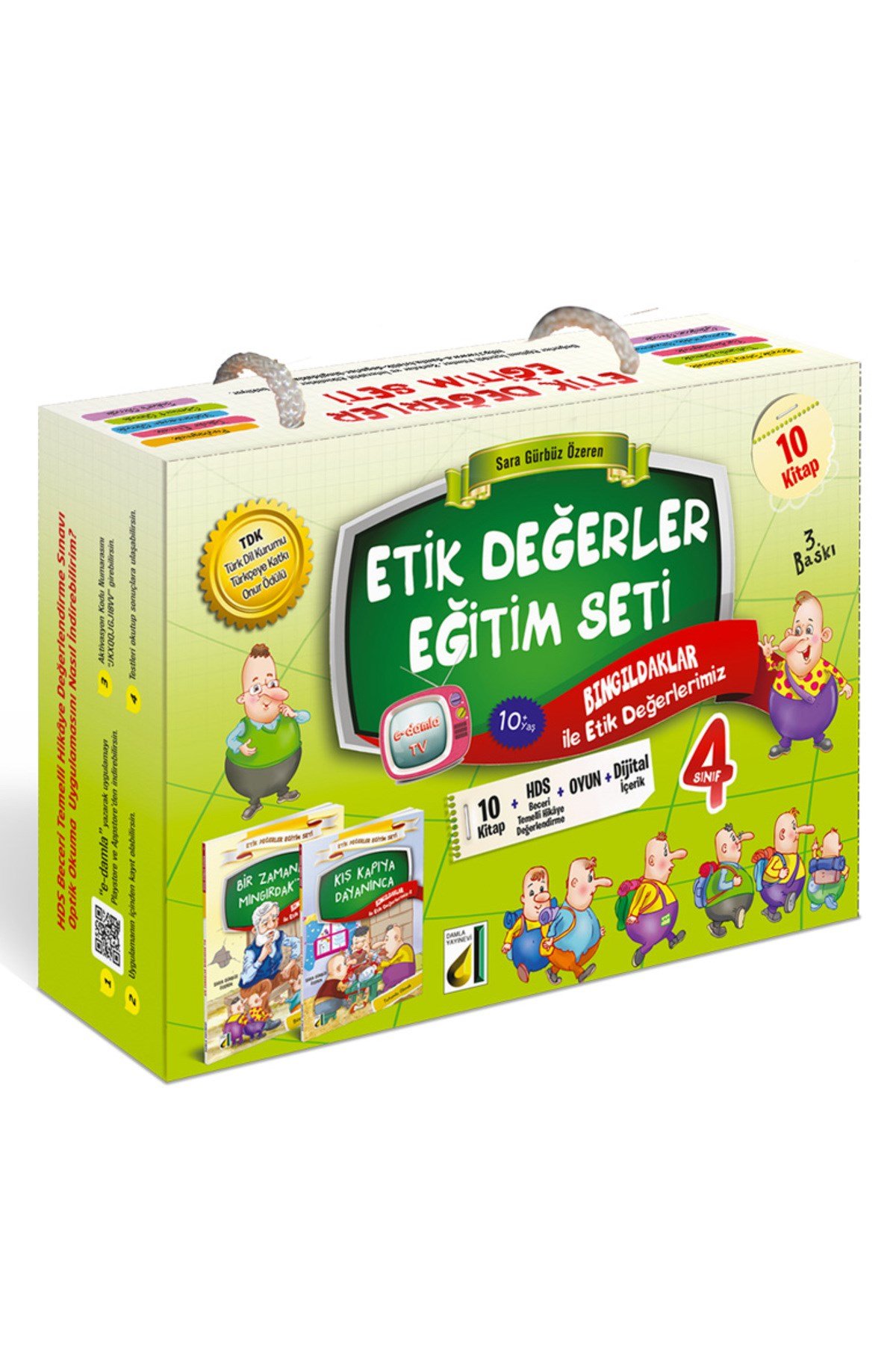 ETİK DEĞERLER EĞİTİM SETİ-4. SINIF (10 KİTAP)