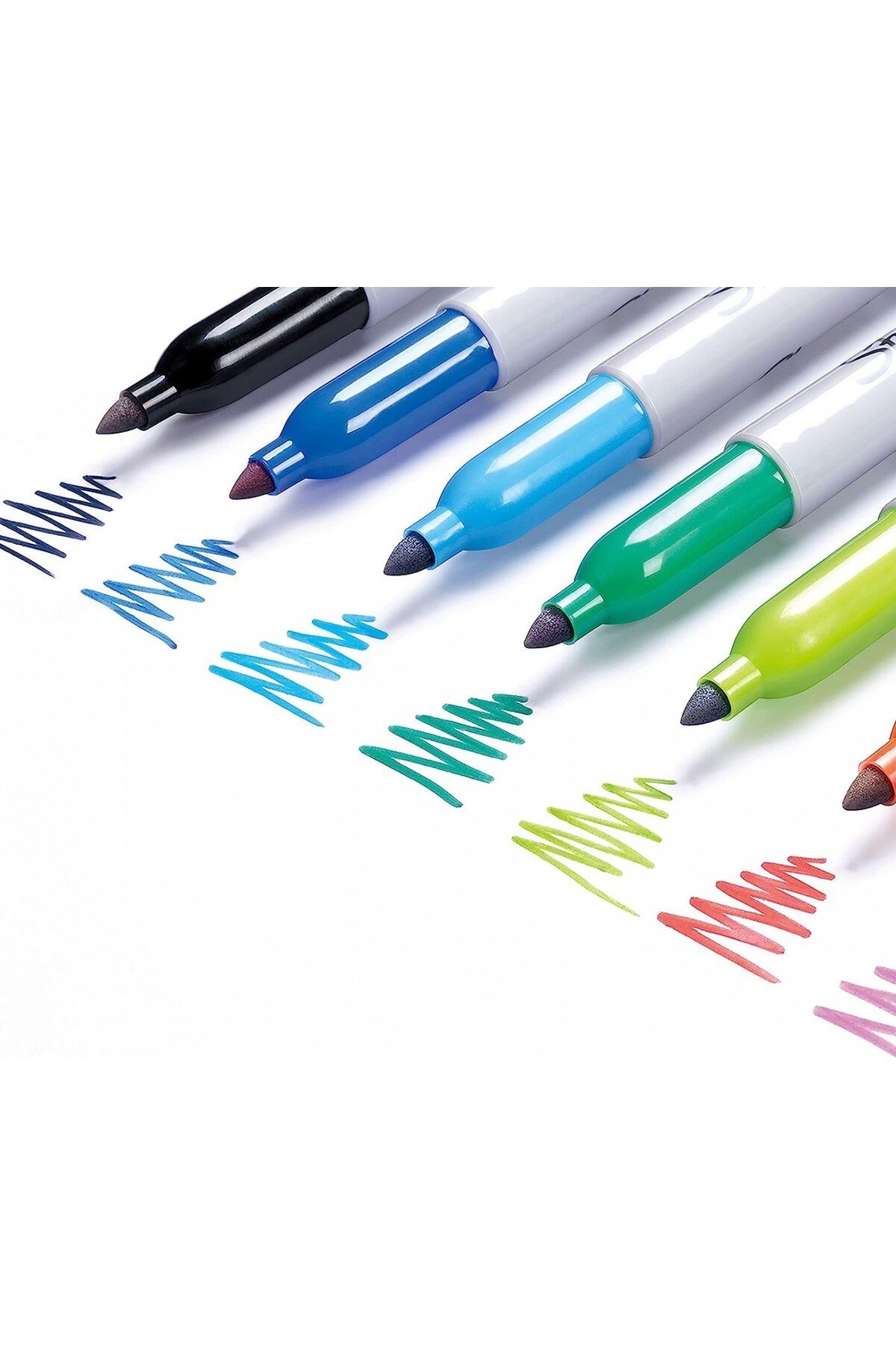 Fine 4'lü Yuvarlak Uç Permanent Markör Pastel Renkler Set / 2065402