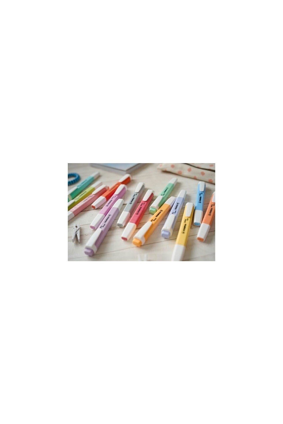Fosforlu Kalem Swing Cool Pastel 8'li