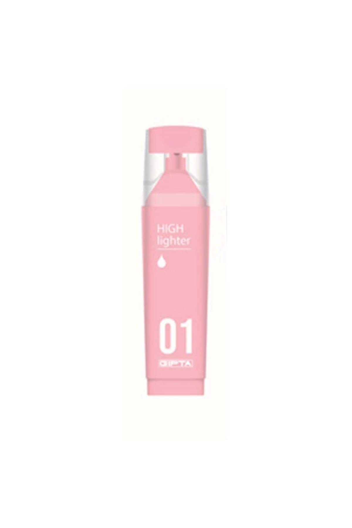 Fosforlu Markör Macaron Pastel Pembe F1559