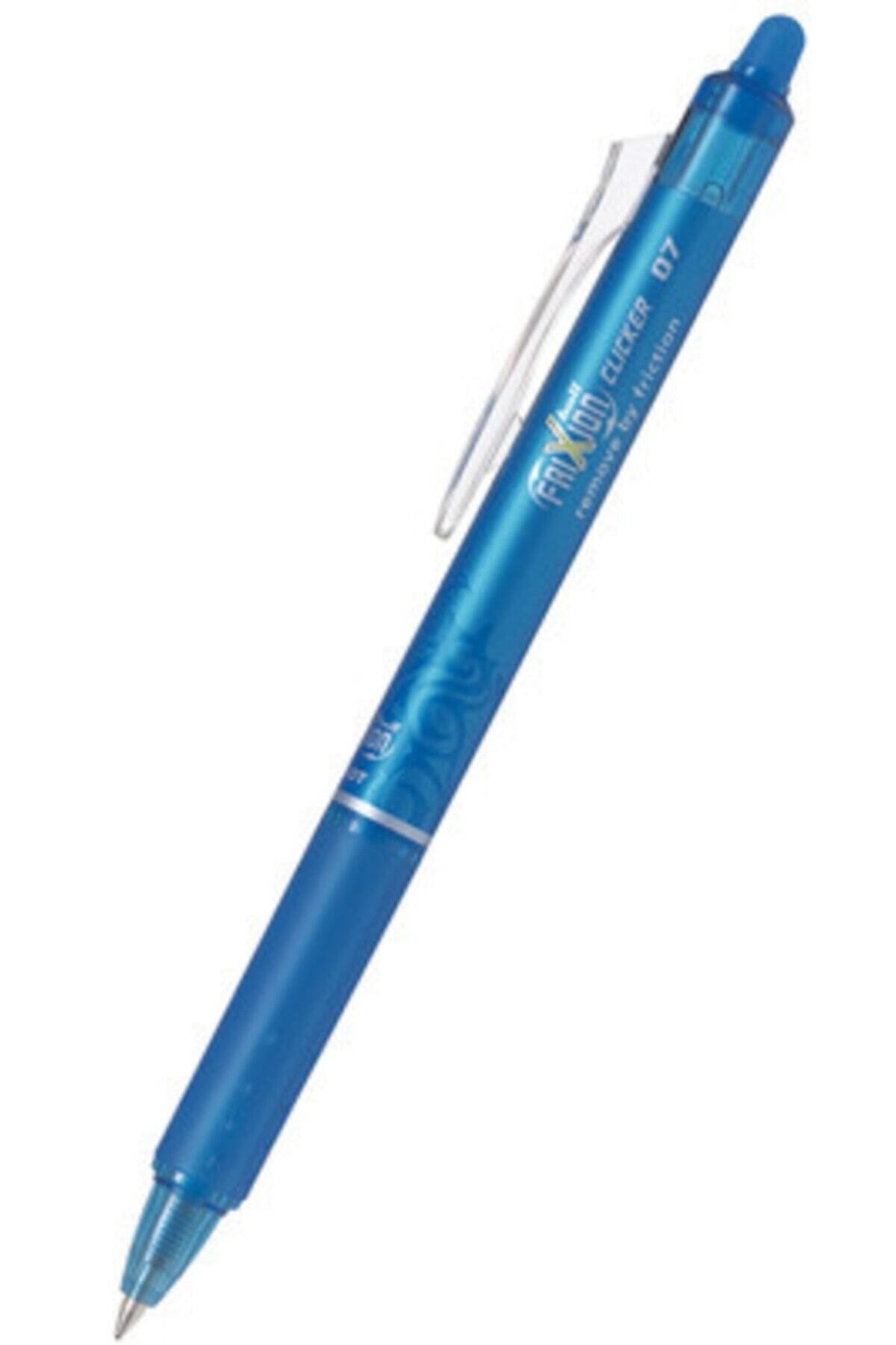Frixion Ball Clicker Silinebilir Jel Mürekkepli Roller Kalem Açık Mavi 0,7 Mm