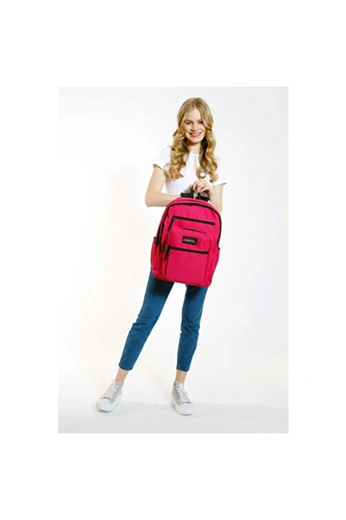 Full Pocket Sırt Çantası (k. Pembe)