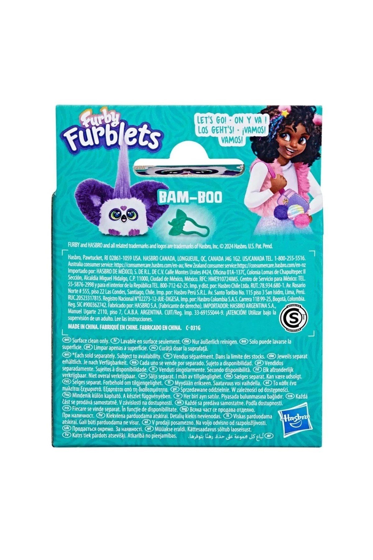 Furblets Bam-Boo İnteraktif Mini Peluş Oyuncak 45+ Sesli 6+ Yaş