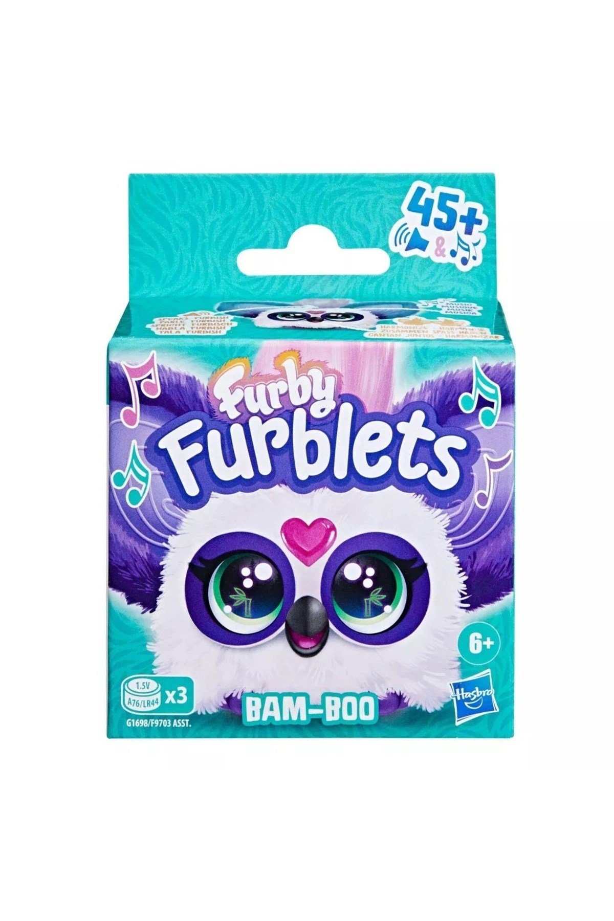 Furblets Bam-Boo İnteraktif Mini Peluş Oyuncak 45+ Sesli 6+ Yaş