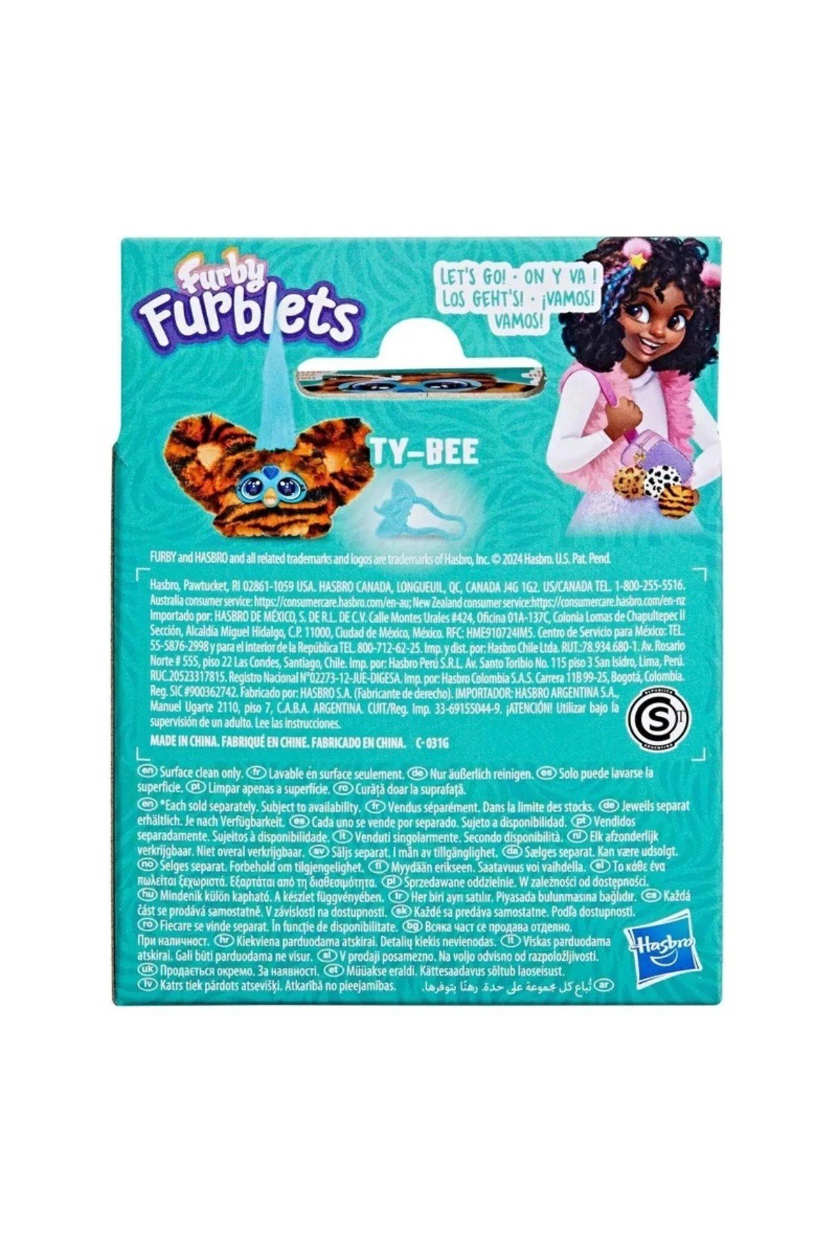 Furblets Ty-Bee İnteraktif Mini Peluş 45+ Ses 6 Yaş+
