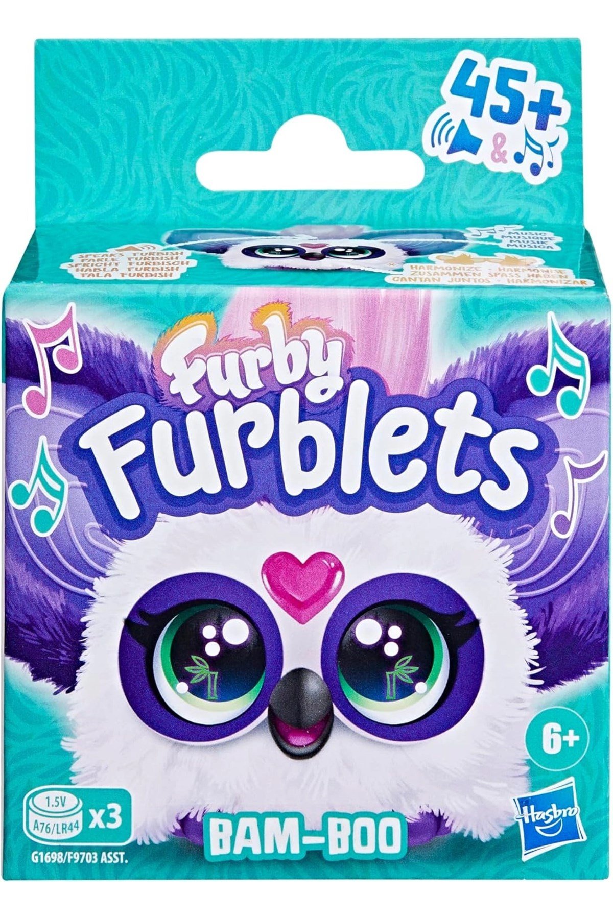 Furby Furblets BAM-BOO Elektronik Mini Peluş 45+ Sesli 6+ Yaş