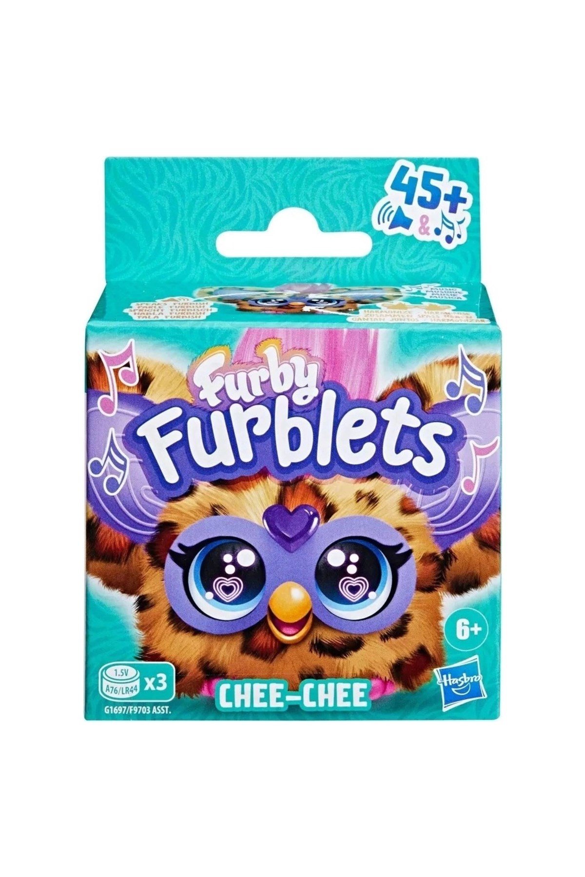 Furby Furblets Chee-Chee Elektronik Mini Peluş 45+ Sesli 6+ Yaş