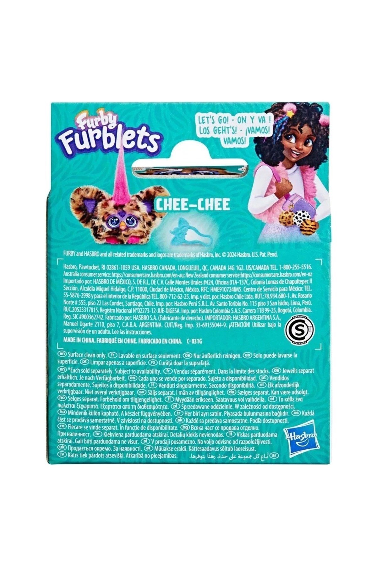 Furby Furblets Chee-Chee Elektronik Mini Peluş 45+ Sesli 6+ Yaş