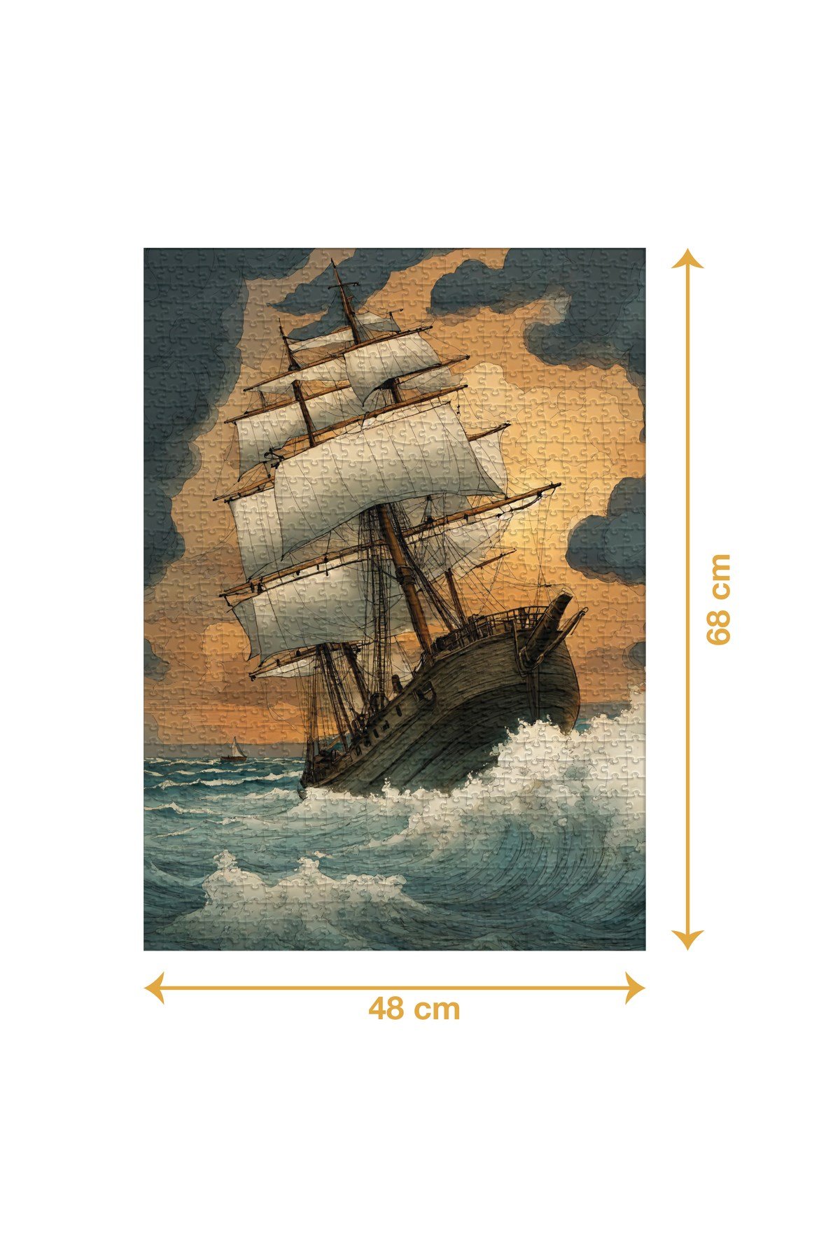 GEMİ PUZZLE 1000 PARÇA