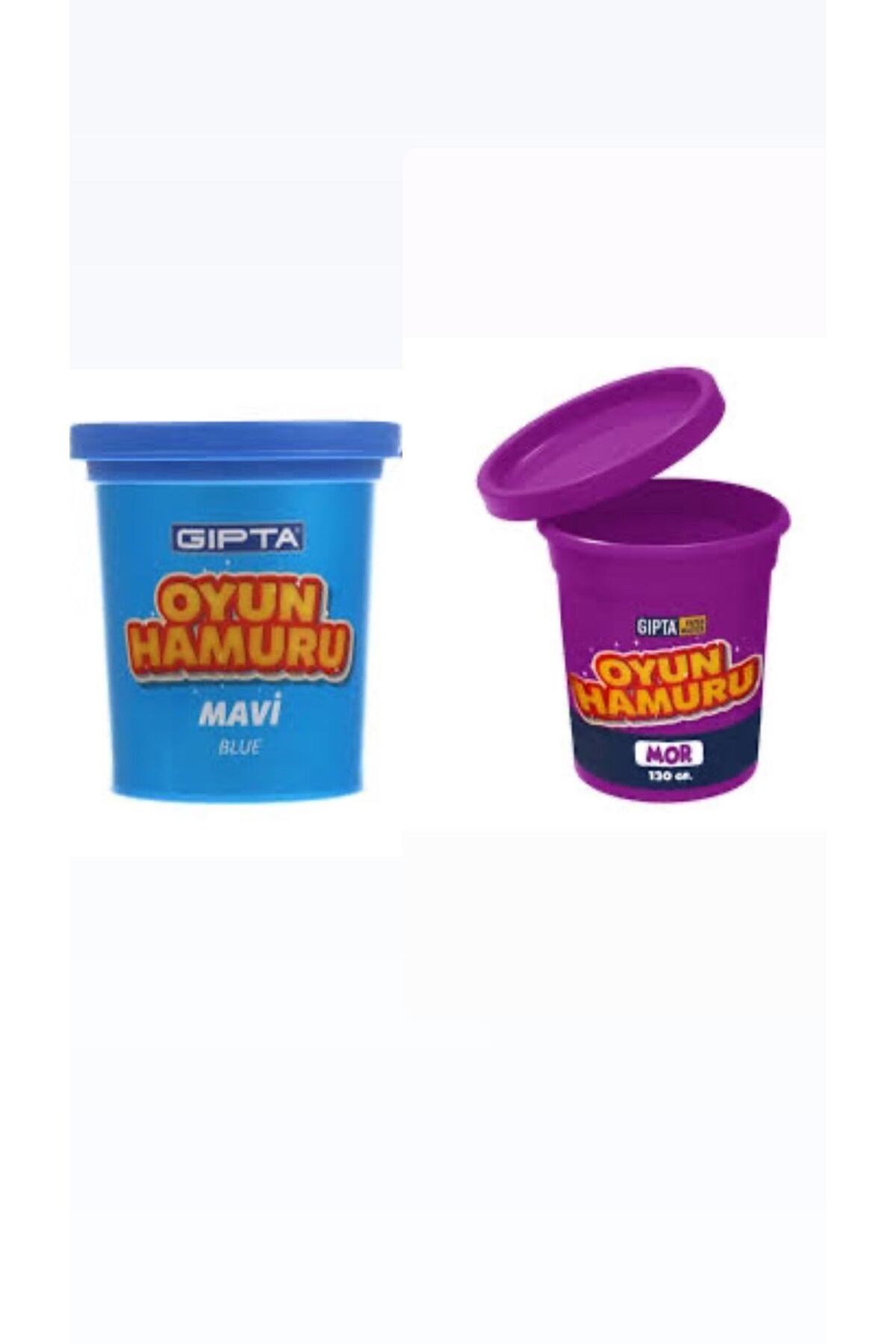 GIPTA OYUN HAMURU 2 Lİ MOR MAVİ