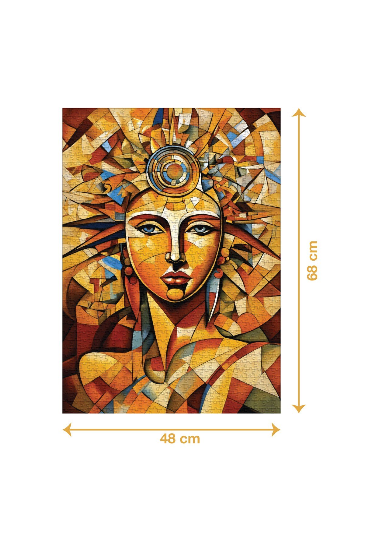 GİZEMLİ KADIN PUZZLE 1000 PARÇA