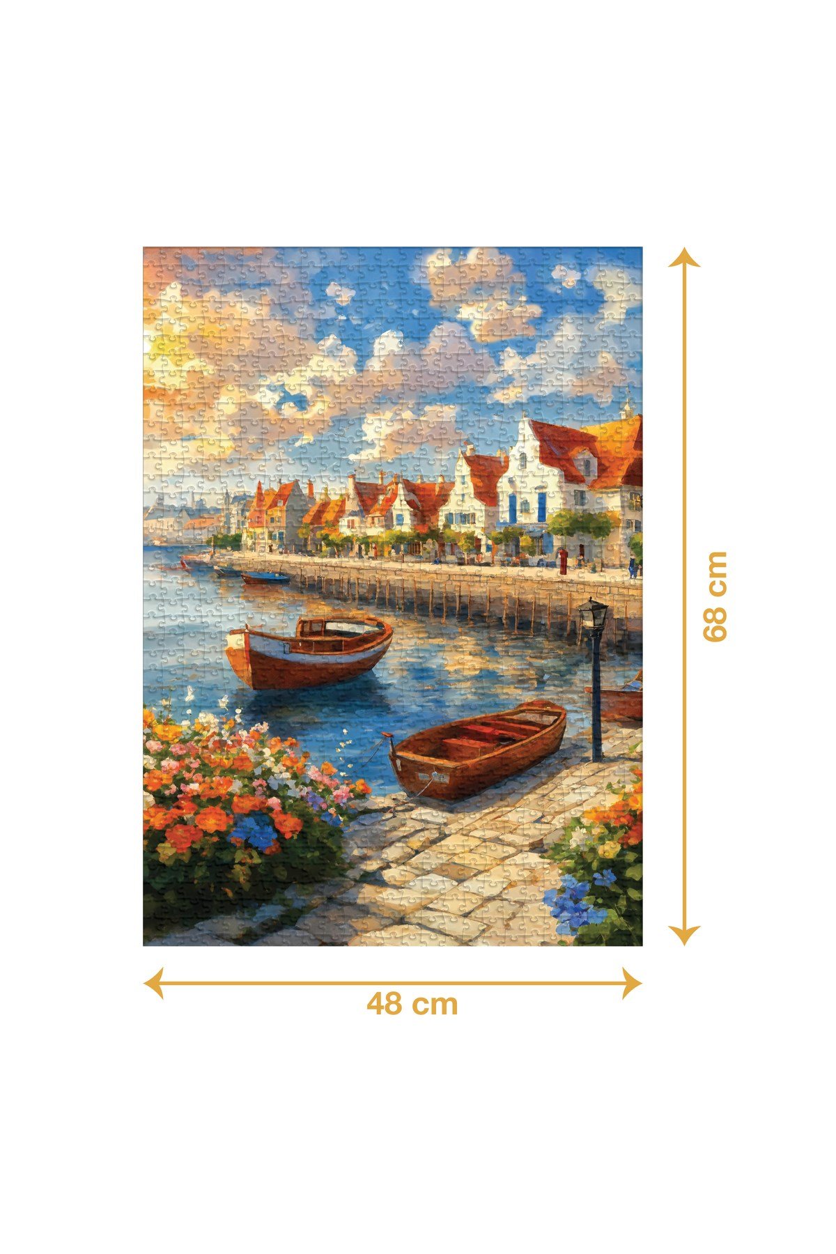 GÖLDE AKŞAMÜSTÜ PUZZLE 1000 PARÇA