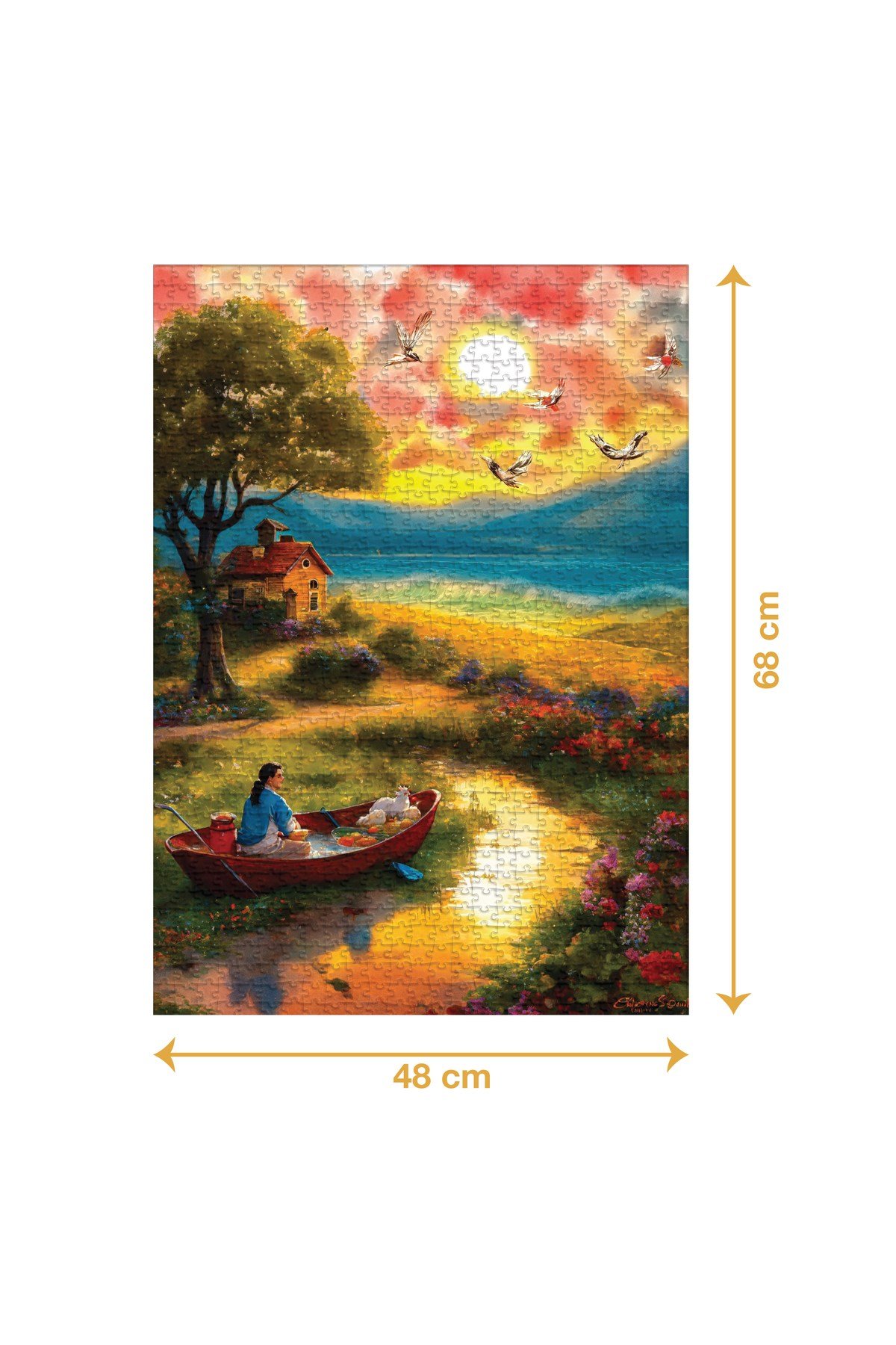 GÜNBATIMI PUZZLE 1000 PARÇA