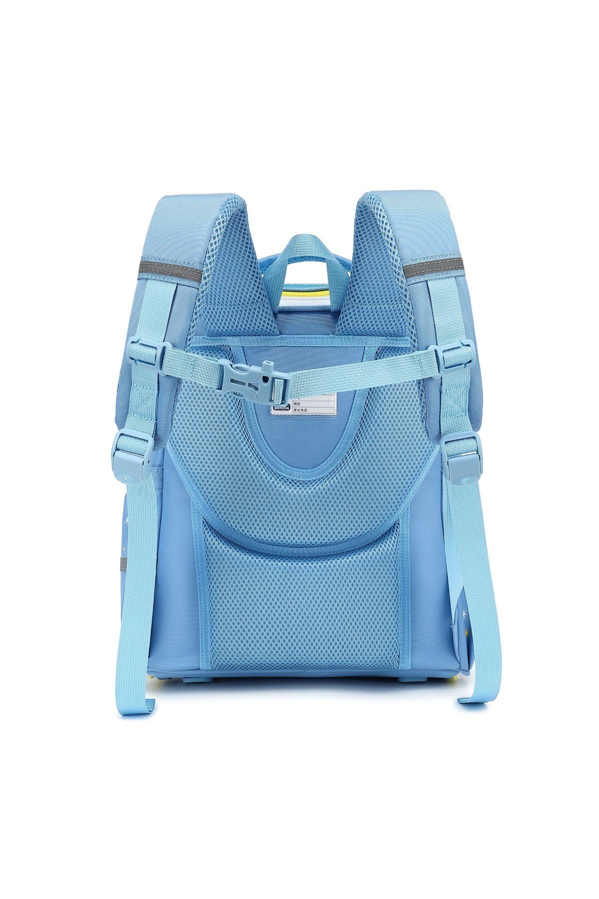 Hello Dragon Unisex Omurga Koruyucu Laptop&Sırt Çantası Açık Mavi - Sarı
