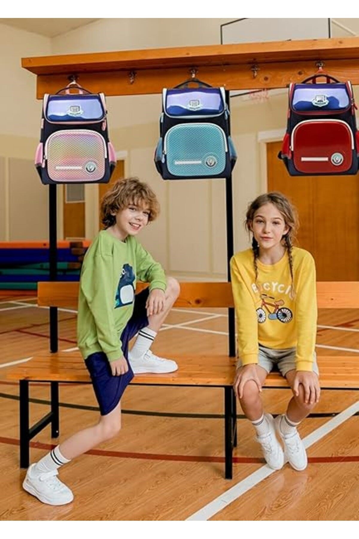 Hello Dragon Unisex Omurga Koruyucu Laptop&Sırt Çantası Lacivert - Pembe