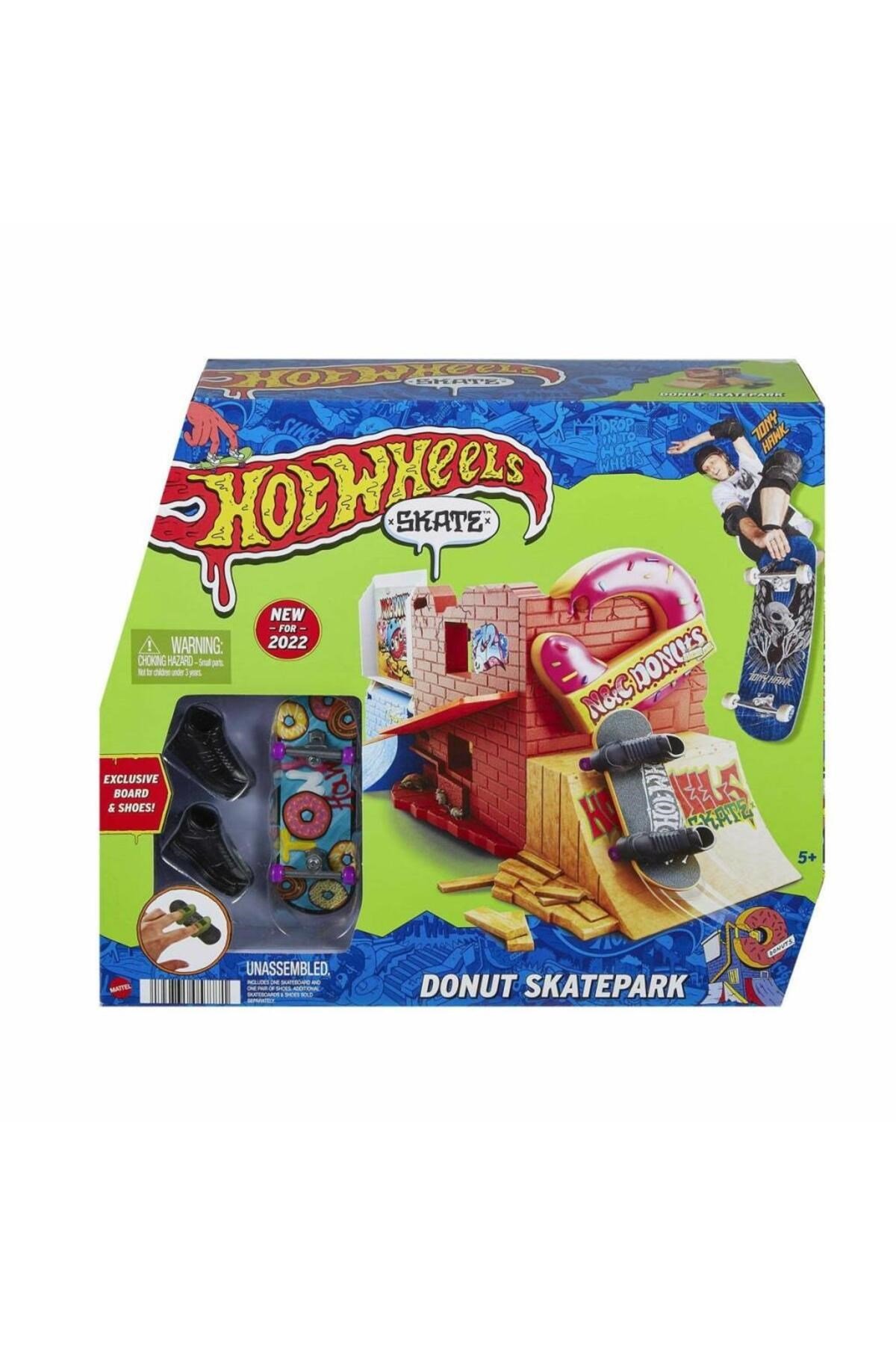 HGT91 Hot Wheels Skate Parmak Kaykay Macerasına Başlangıç Setleri