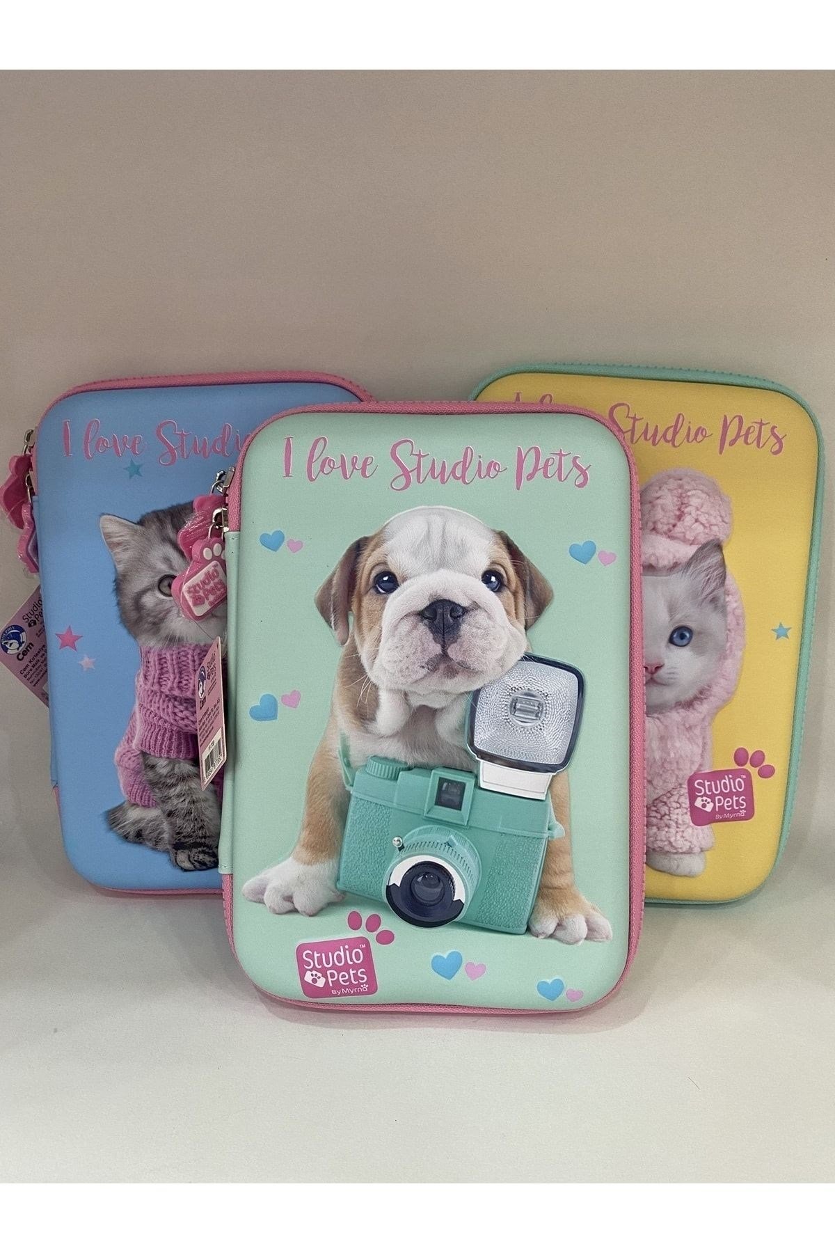 Kalem Çantası Studio Pets Eva -By Pt-7785 (Karışık Desen 1 Adet)