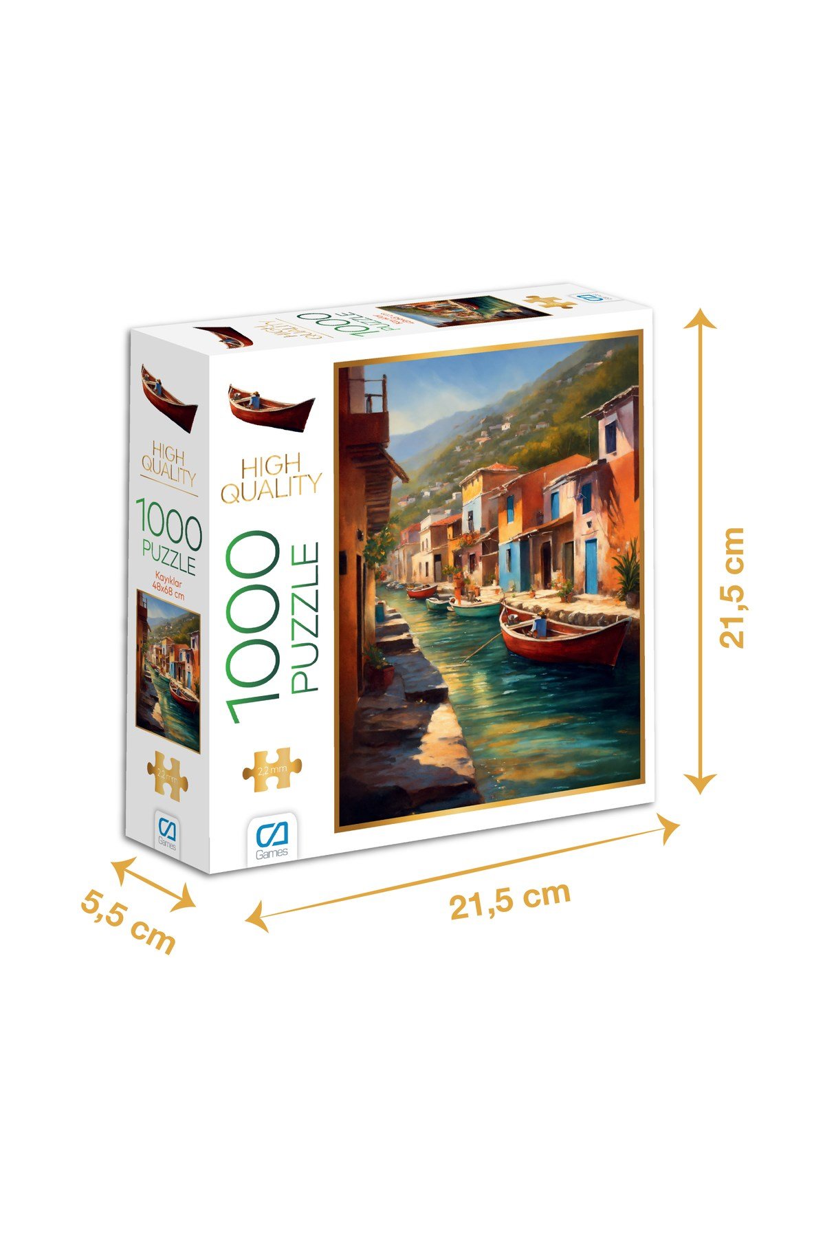 KAYIKLAR PUZZLE 1000 PARÇA