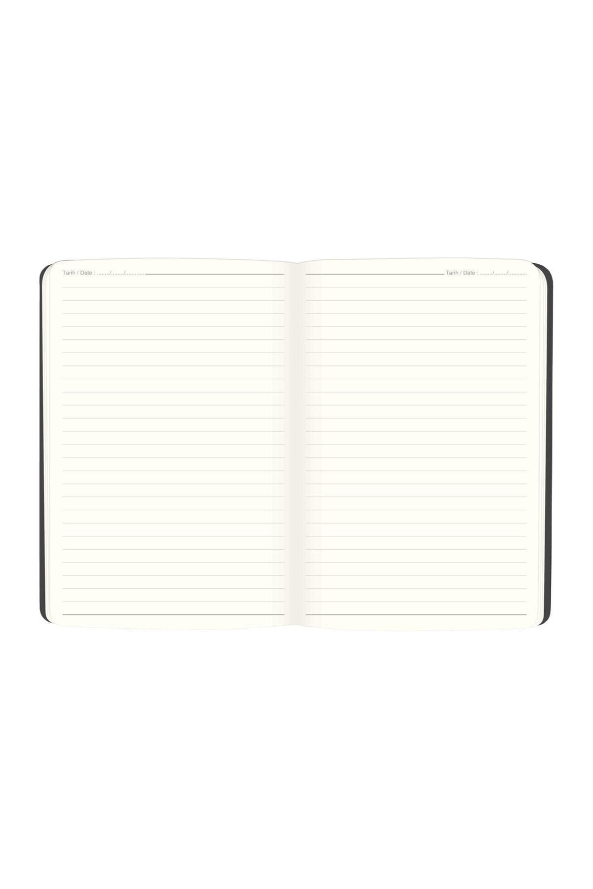 Keskin Color 17x24 Çizgili Ciltli Premier Defter - Gri