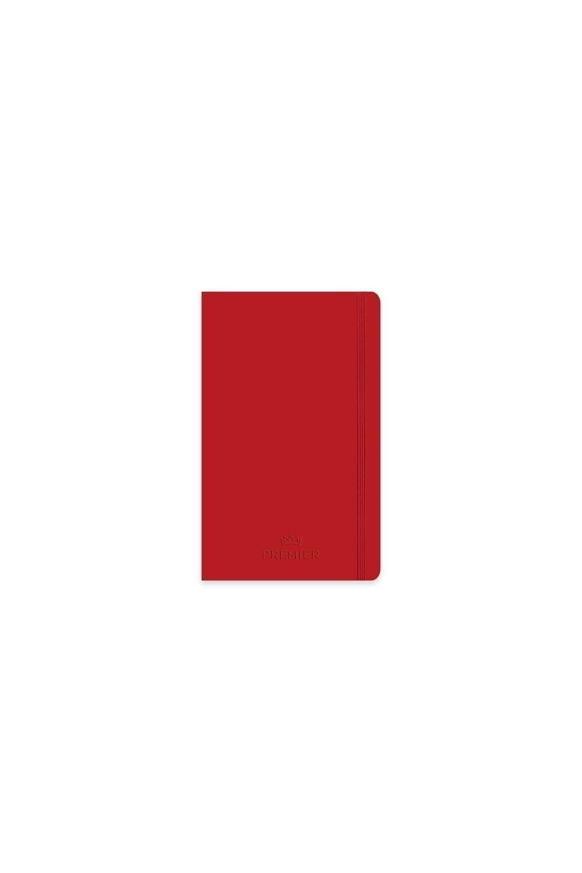 Keskin Color 9x14 Çizgili Premier Defter - Kırmızı