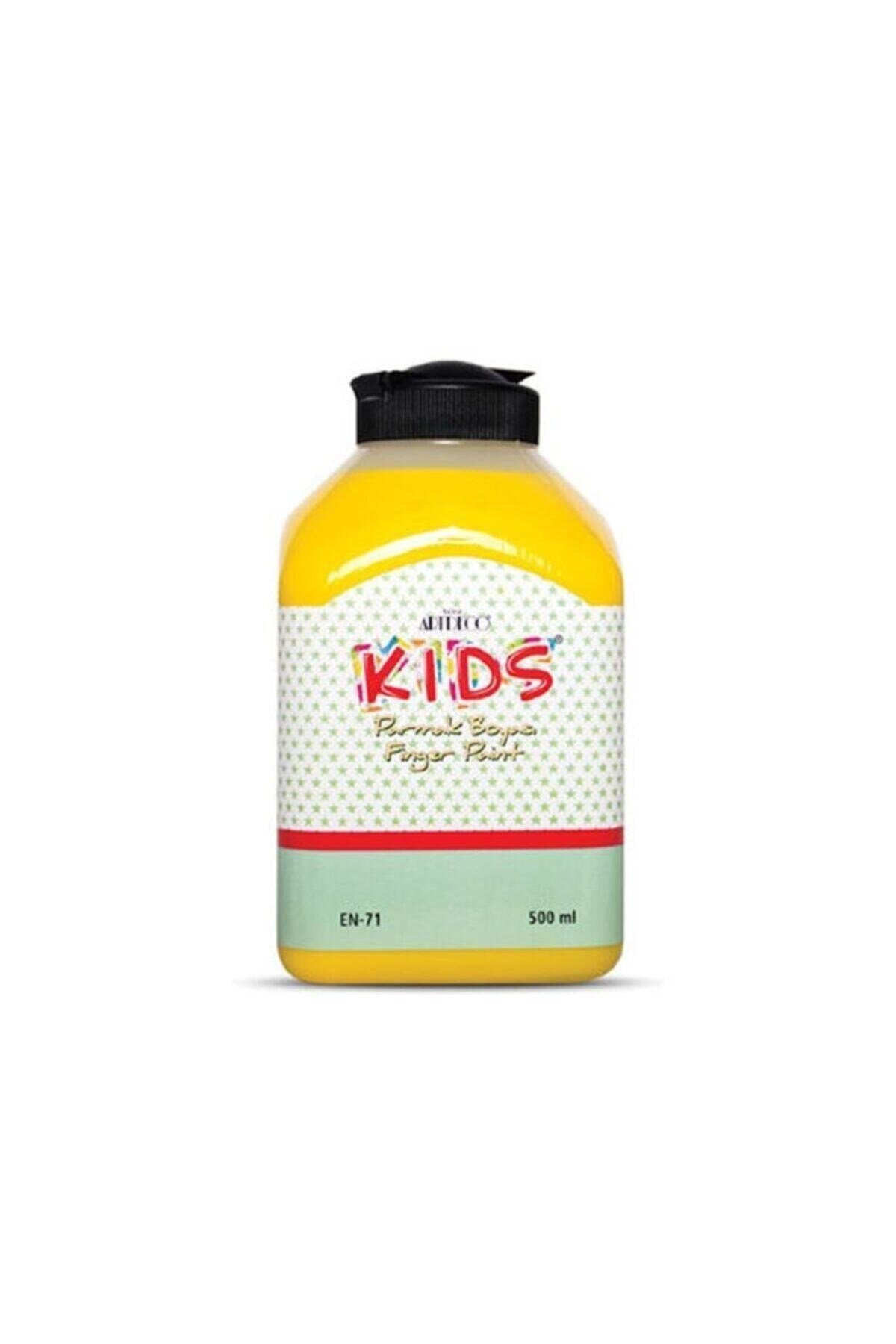 Kids Parmak Boyası 500ml Sarı