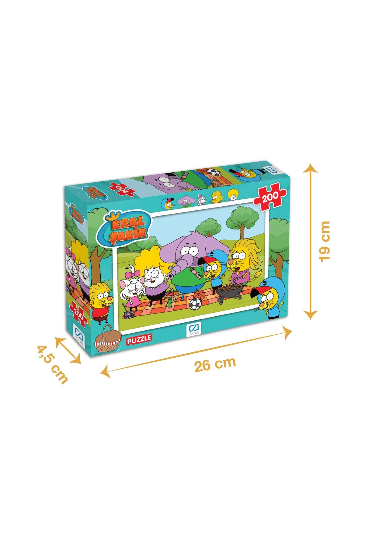 KRAL ŞAKİR PUZZLE 200 PARÇA
