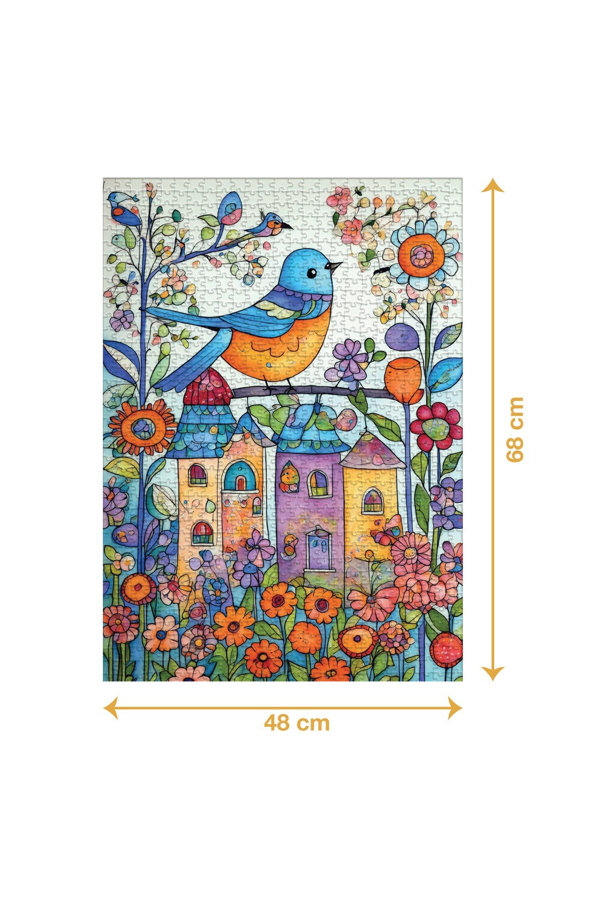 KUŞ BAHÇESİ PUZZLE 1000 PARÇA