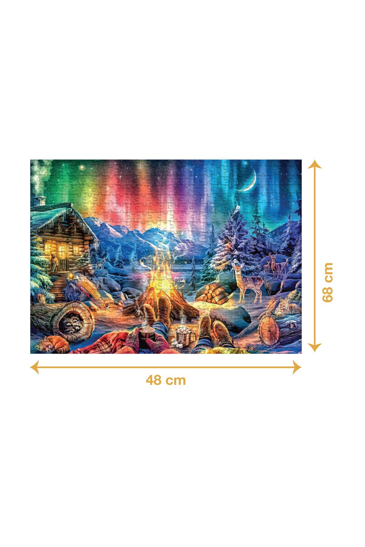 KUZEY IŞIKLARI PUZZLE 1000 PARÇA